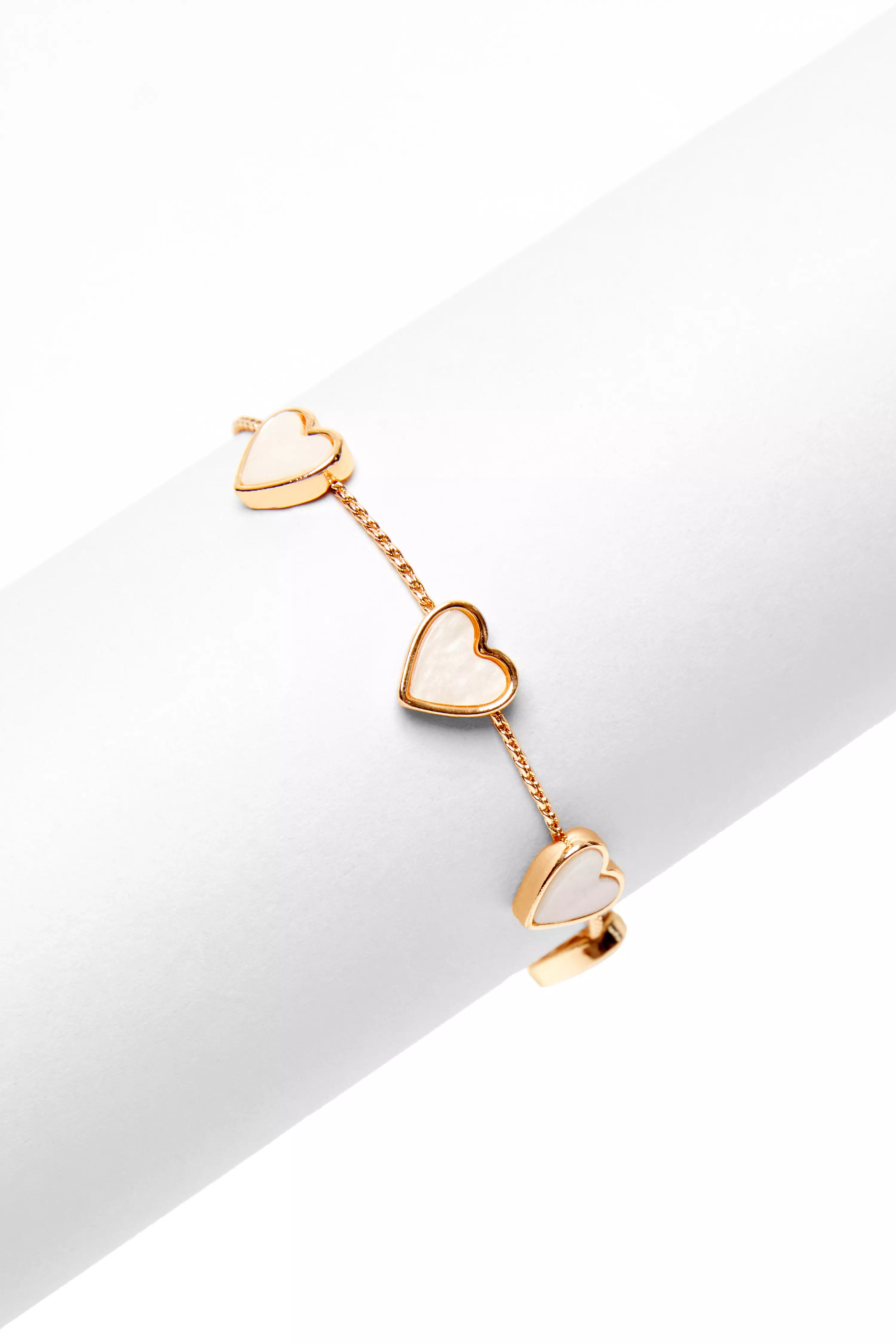 Gold Heart Bracelet