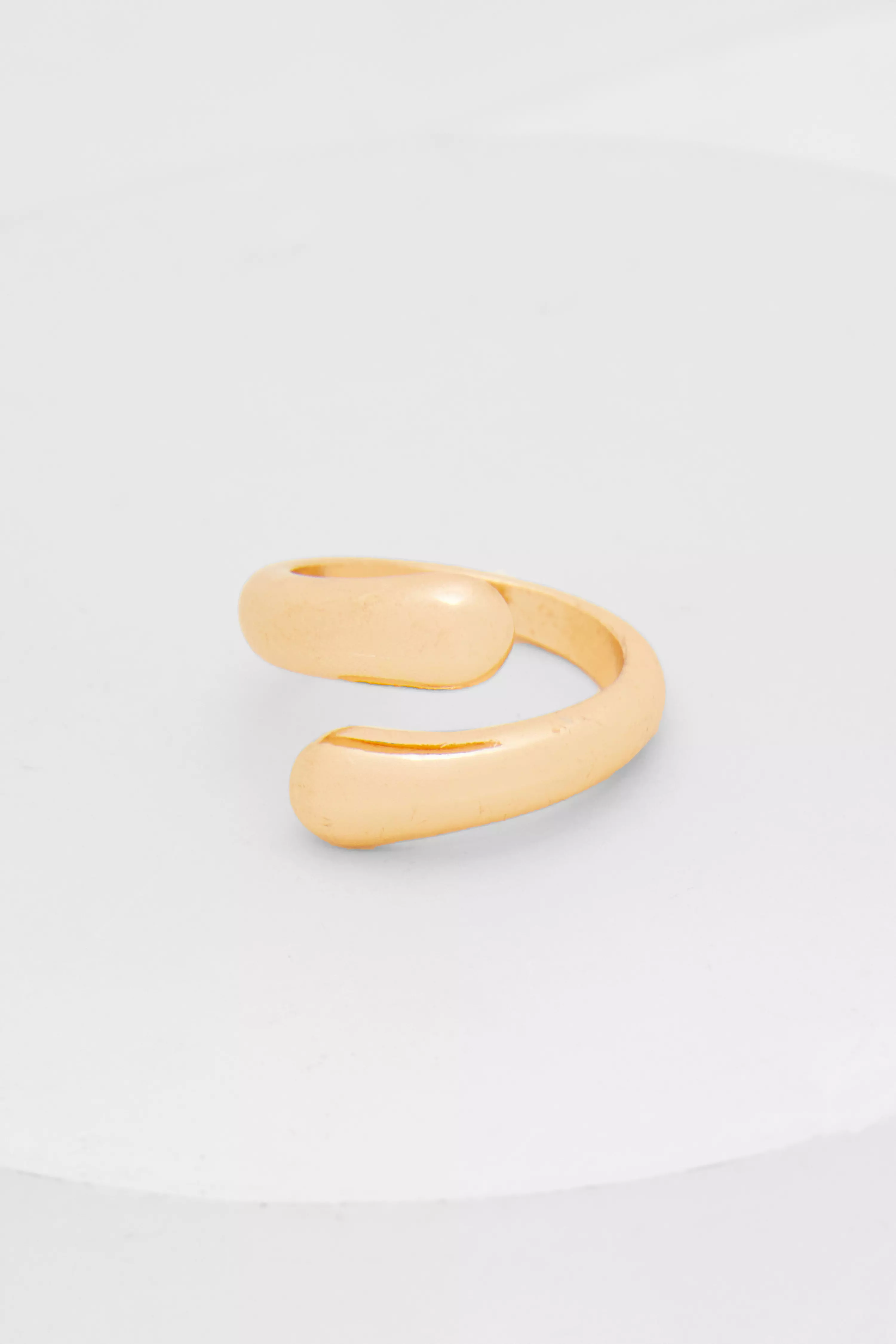 Gold Chunky Wraparound Ring