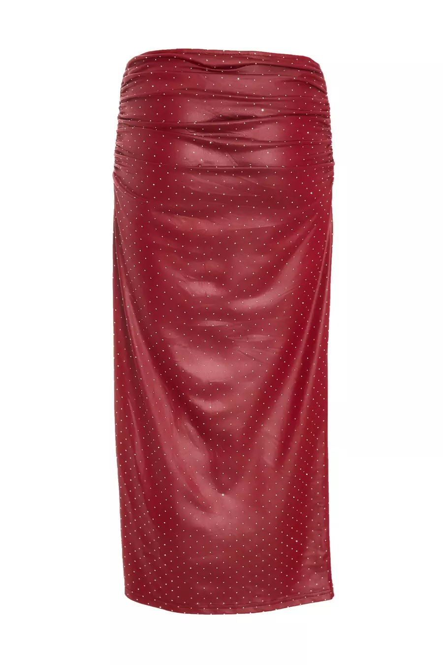 Leather midi skirt quiz best sale