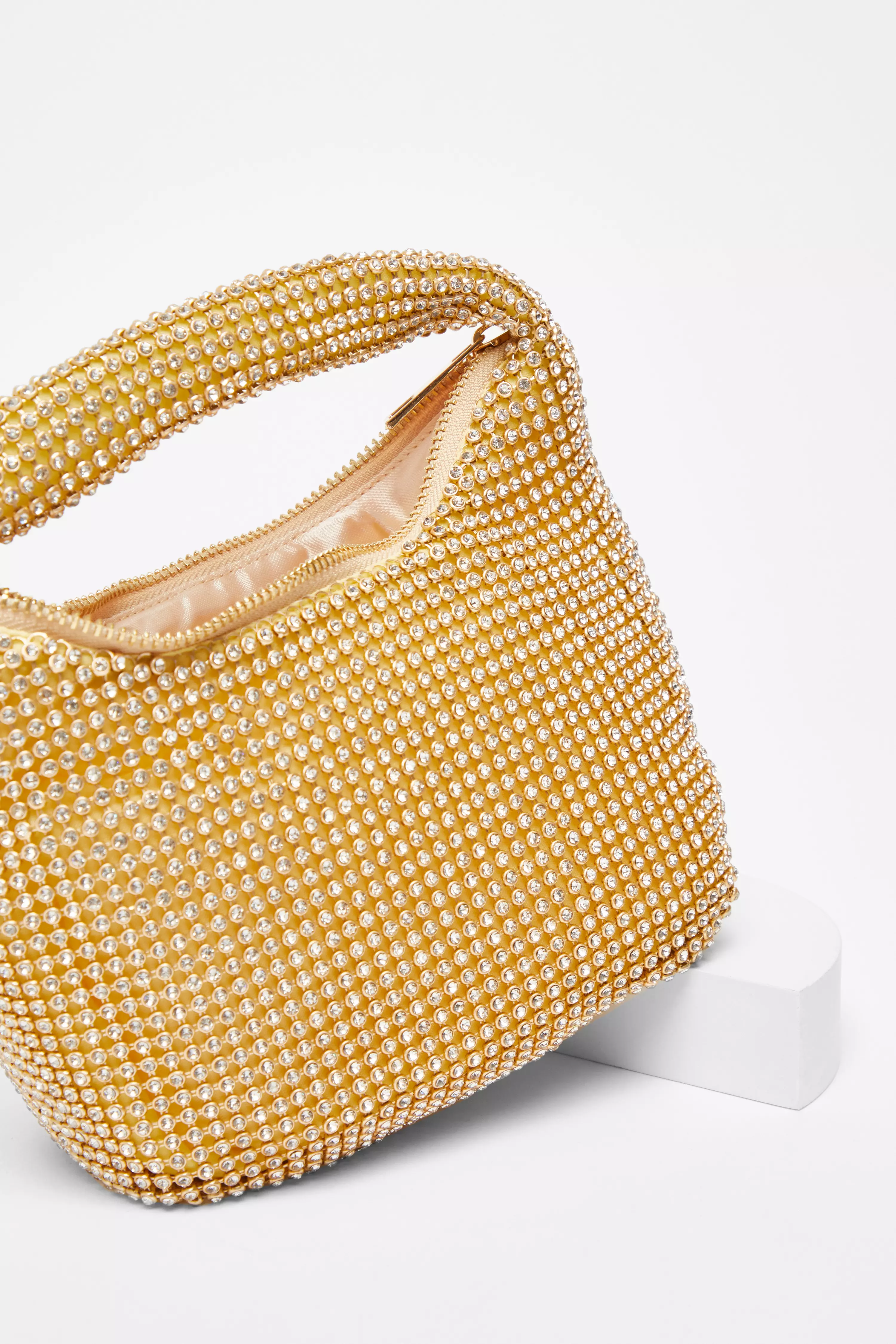 Gold Embellished Mini Bag