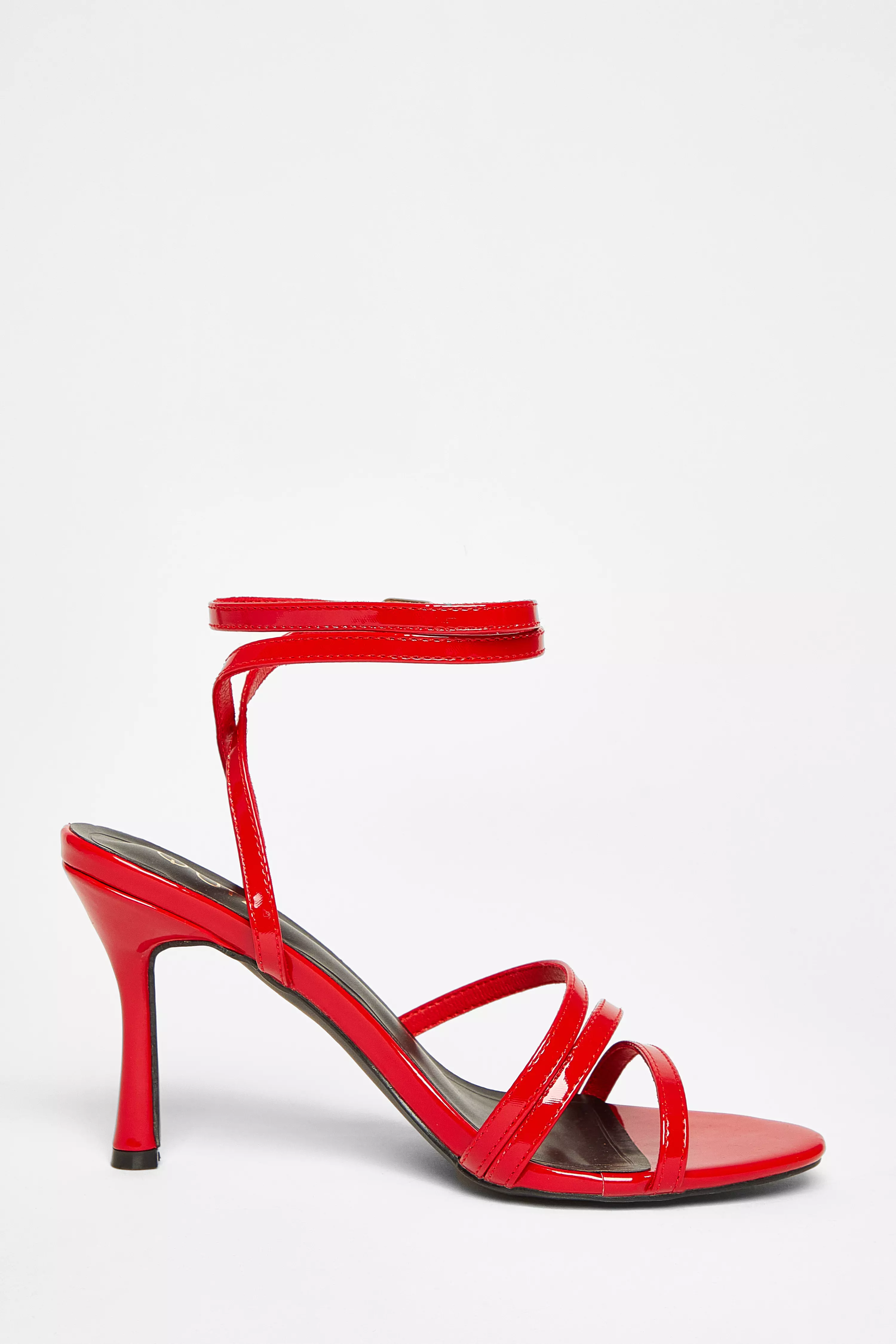 Red Strappy Heels