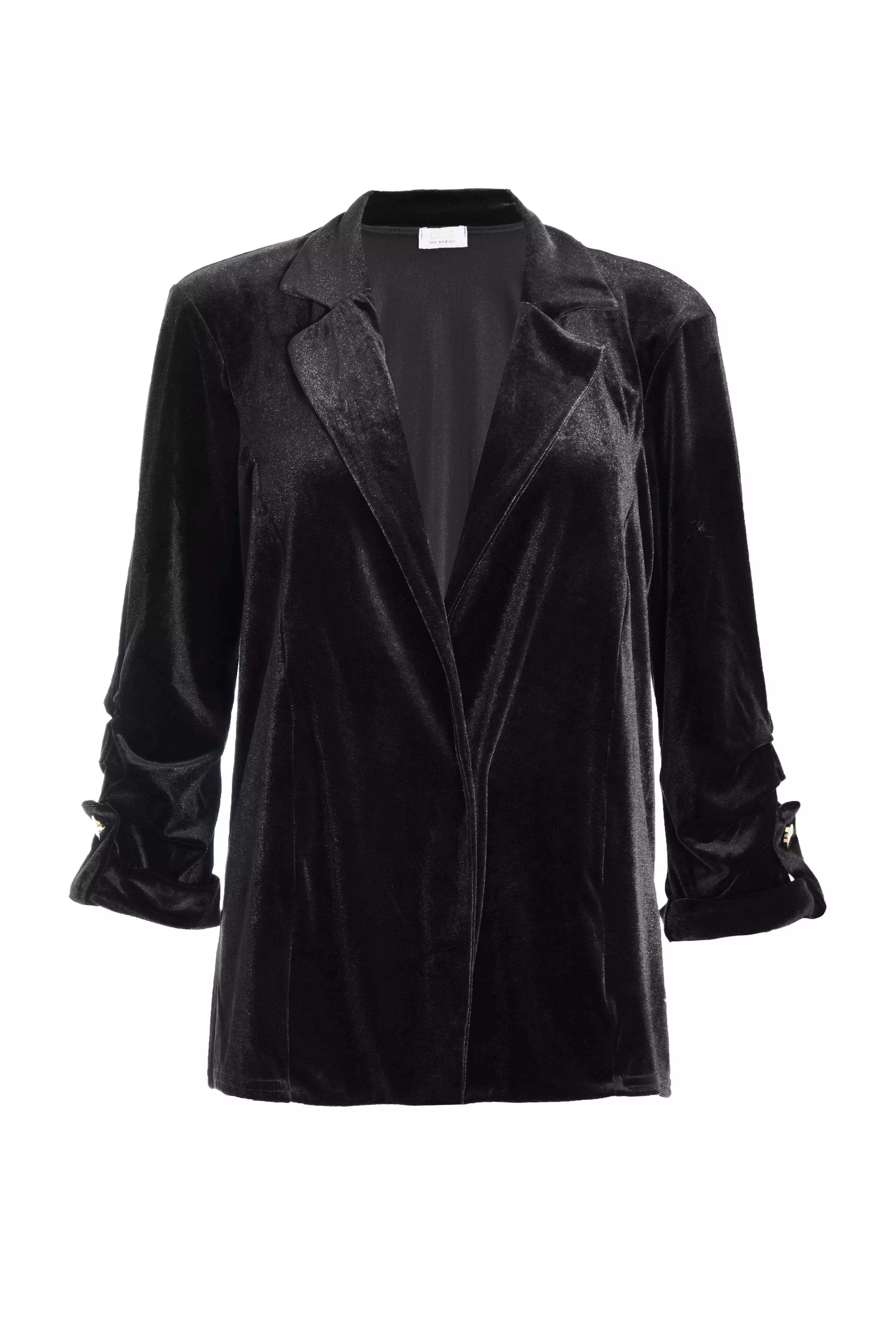 Black Velvet Blazer 