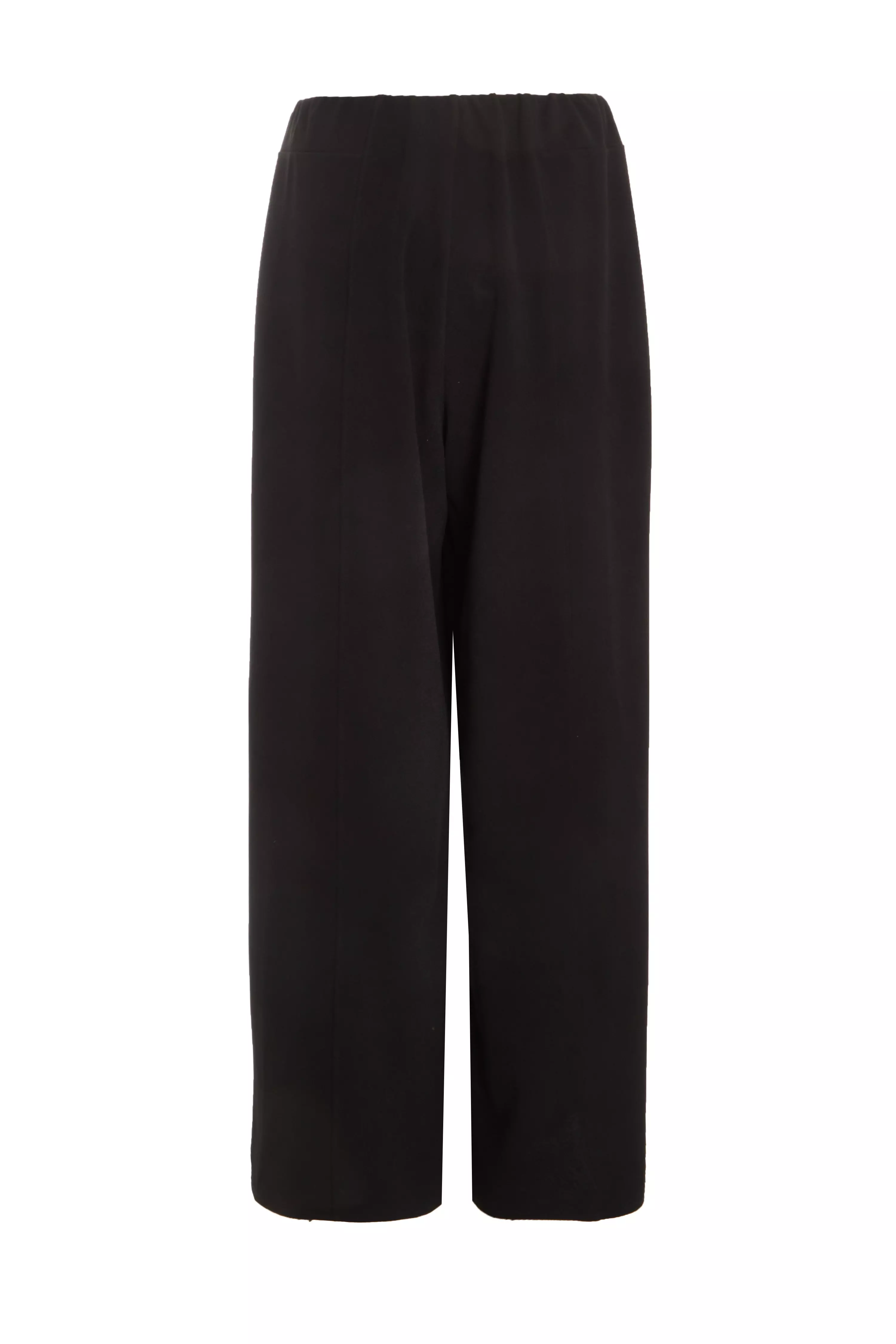 Black Wide Leg Trousers