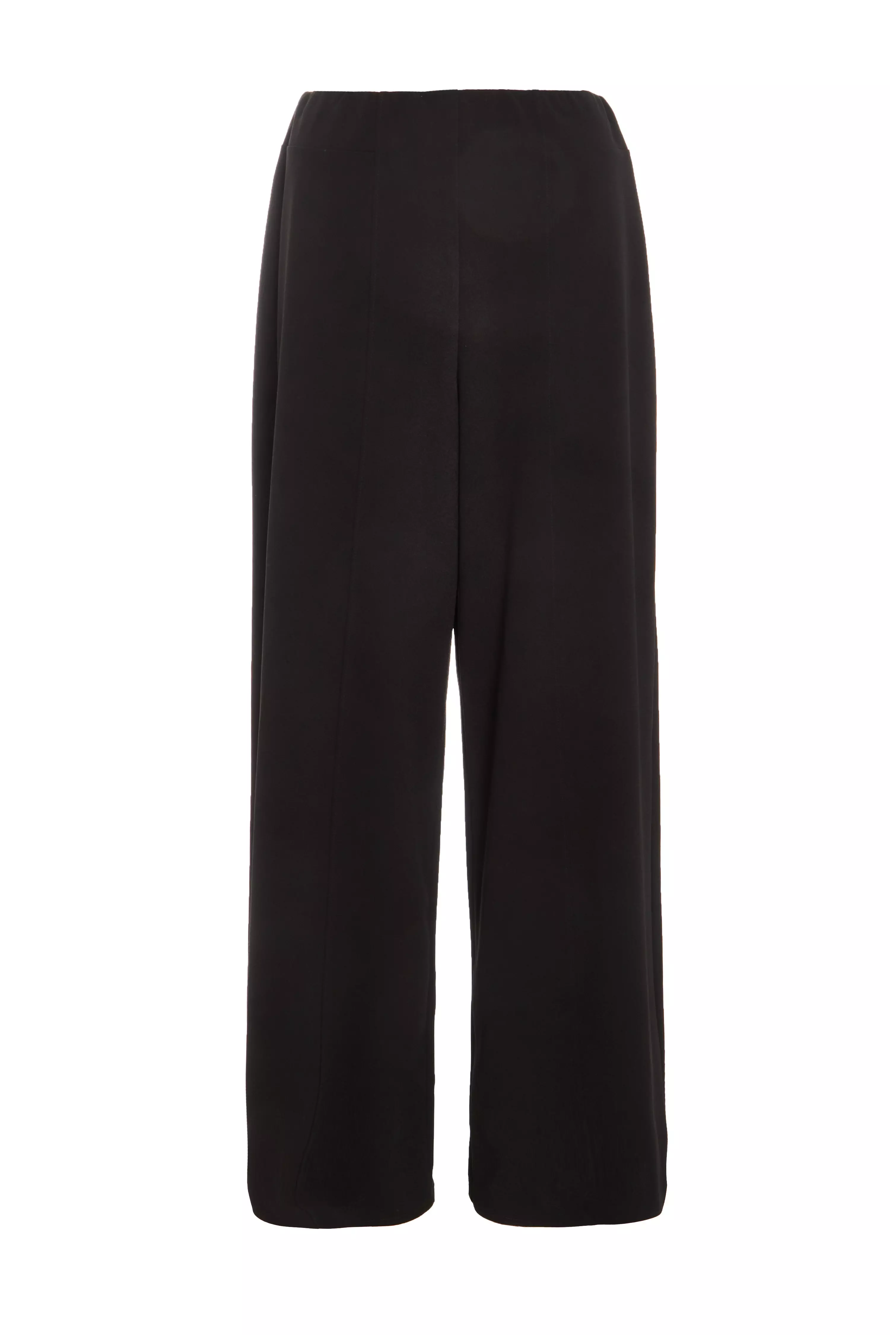 Black Wide Leg Trousers