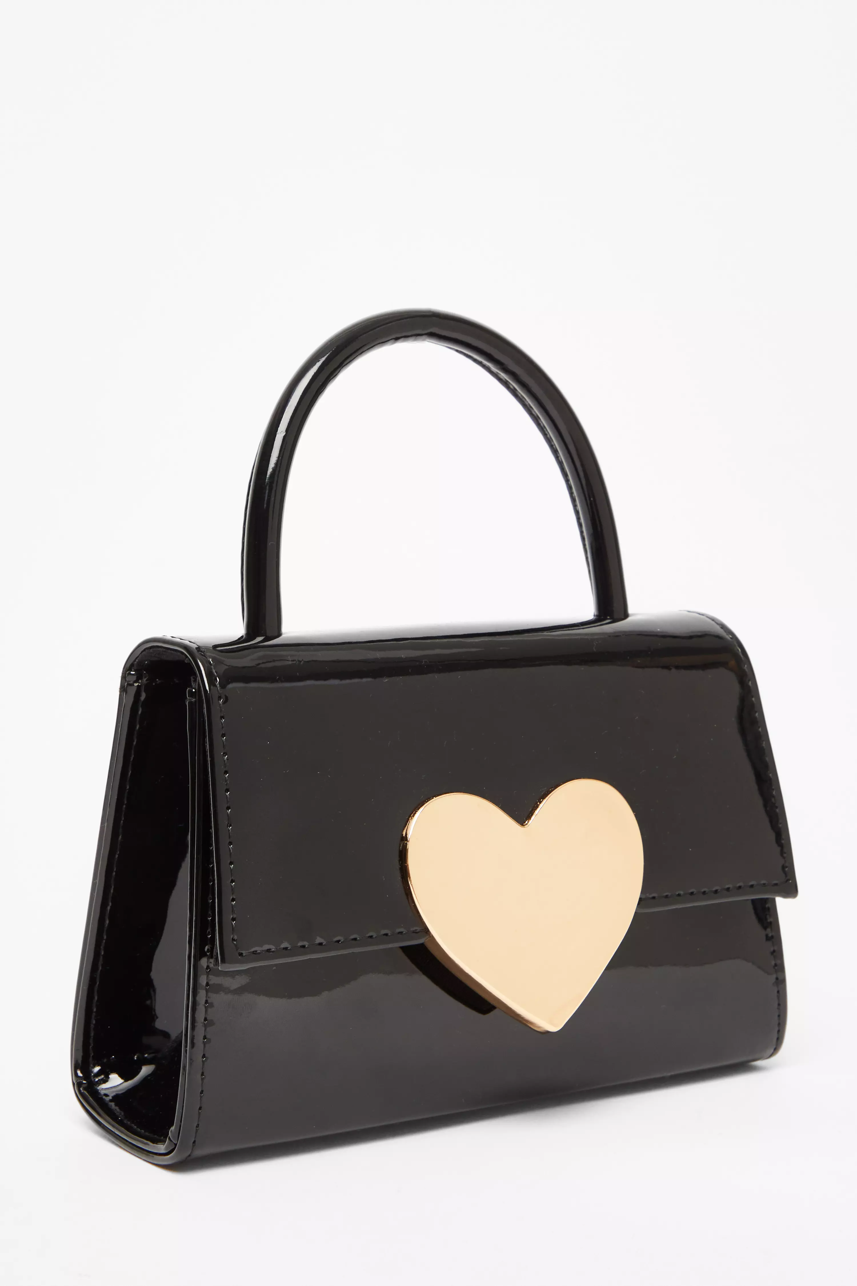 Nude Heart Detail Bag