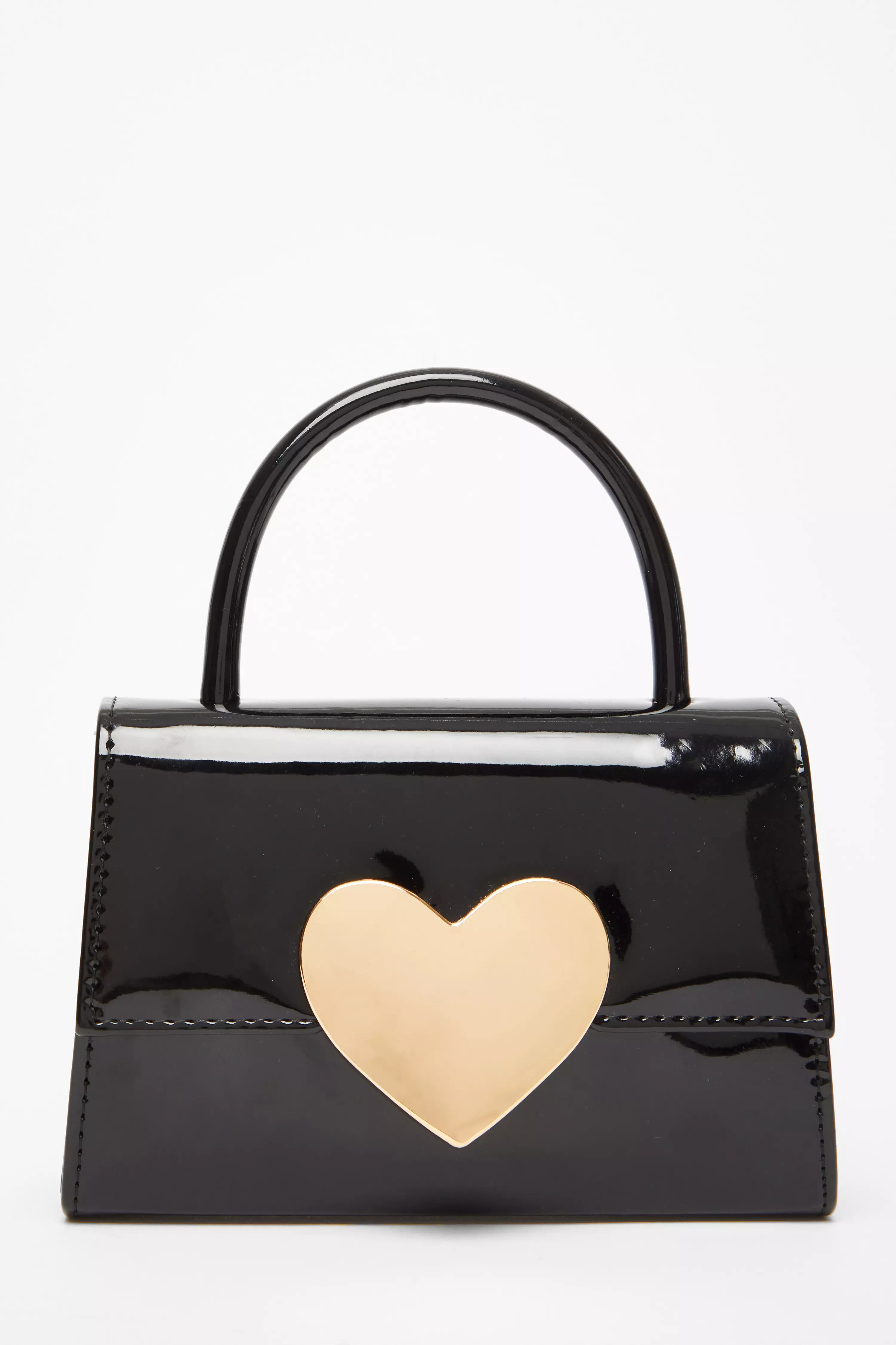 Nude Heart Detail Bag