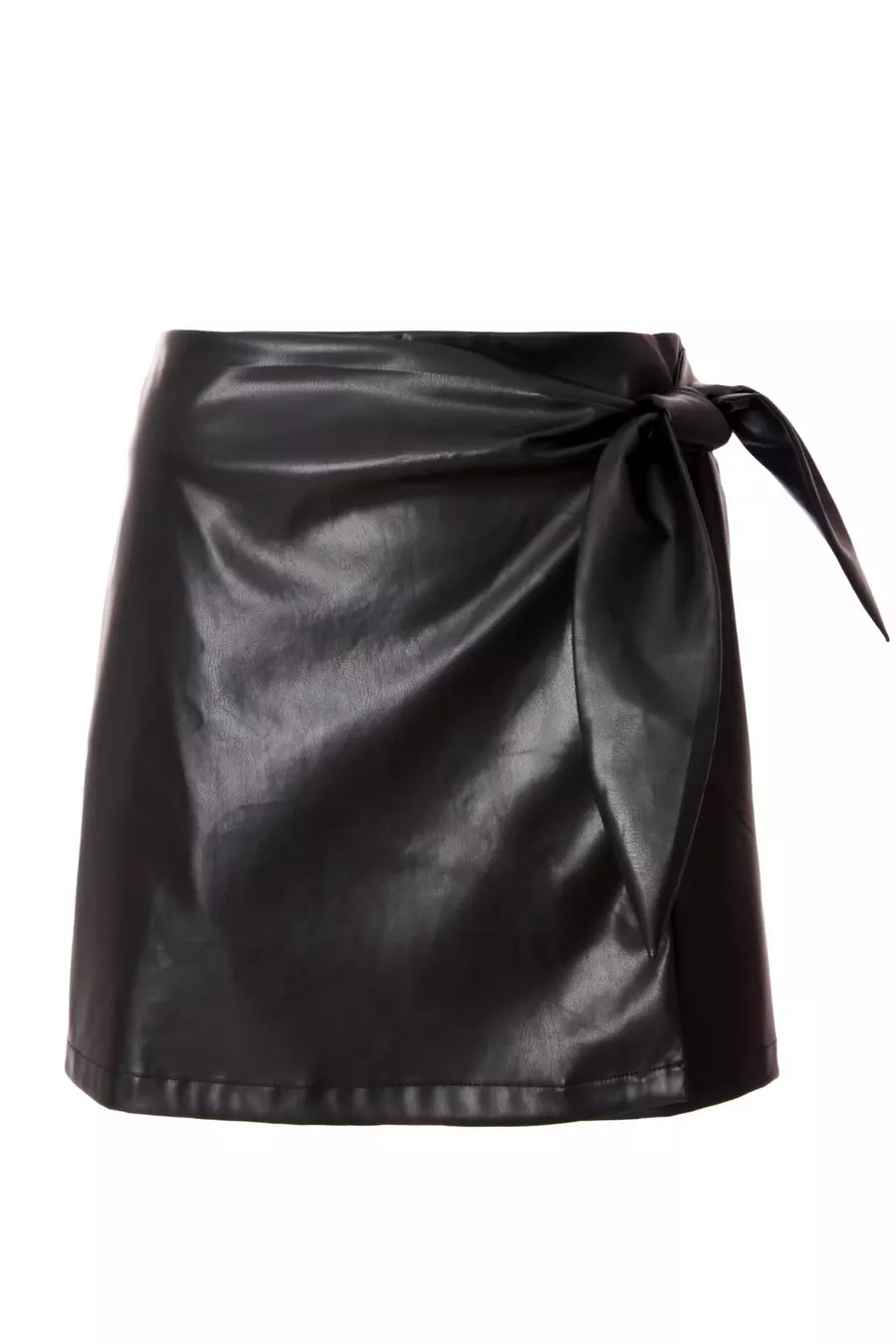 Quiz faux leather skirt hotsell