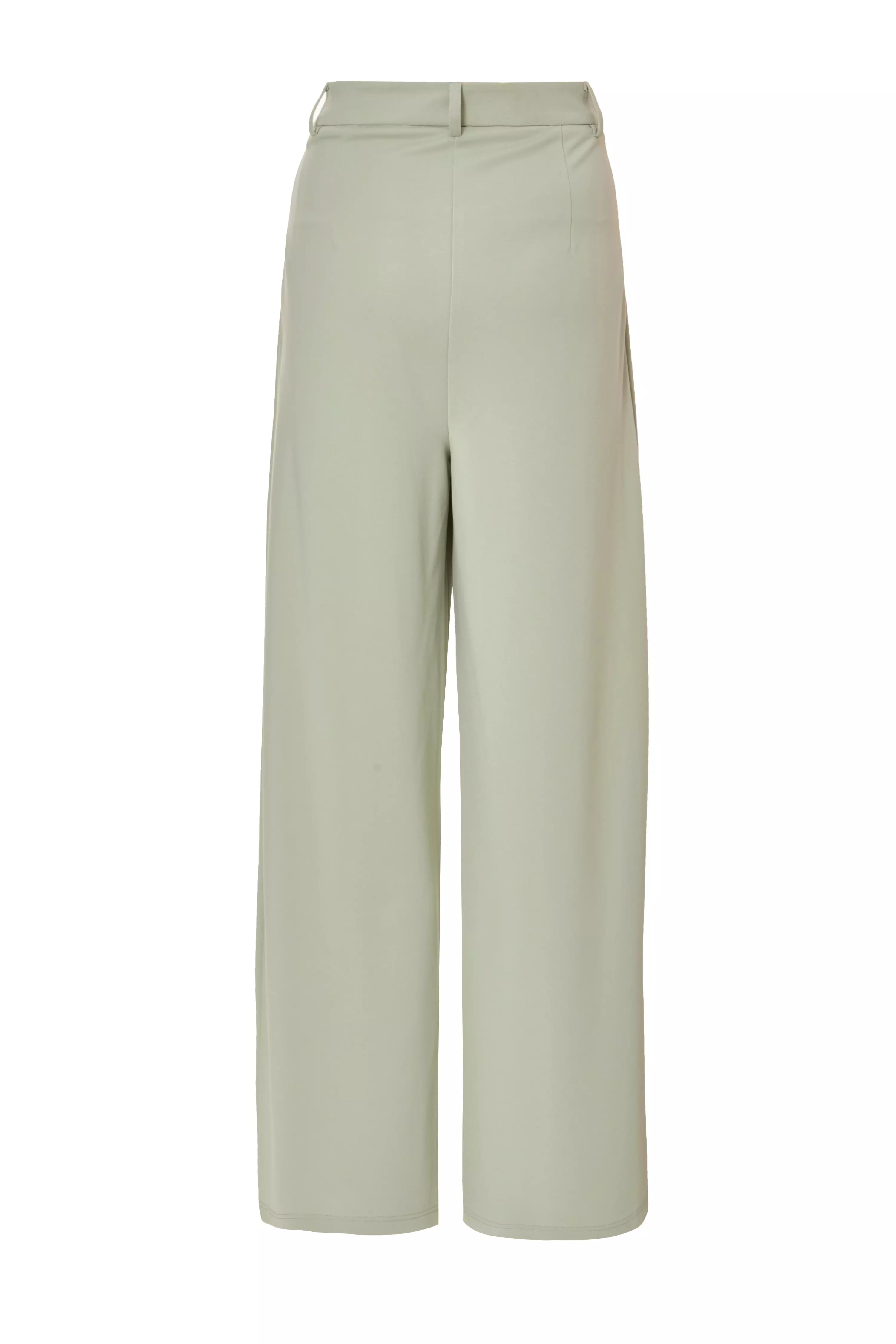 Sage Wide Leg Trousers