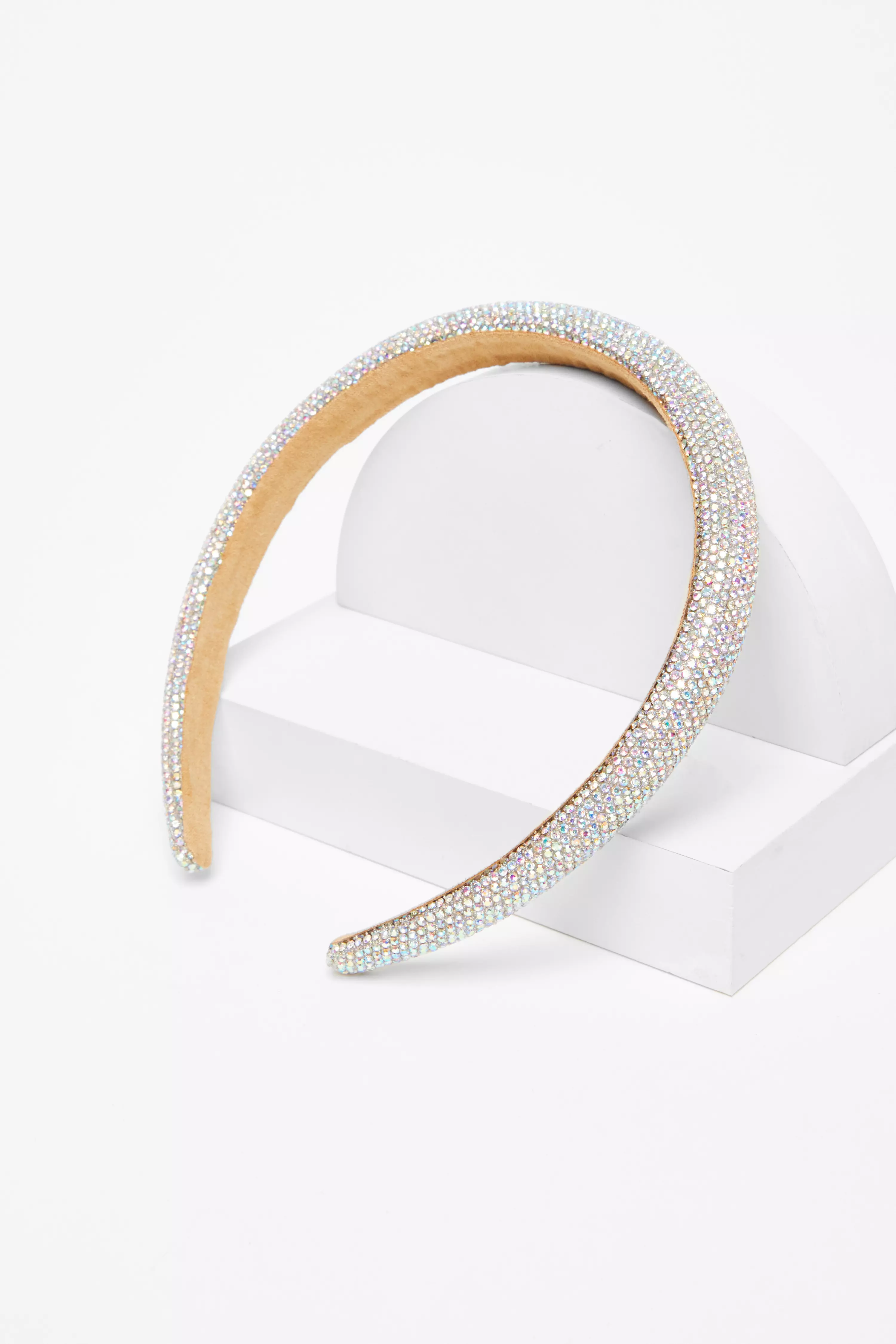 Iridescent Diamante Headband