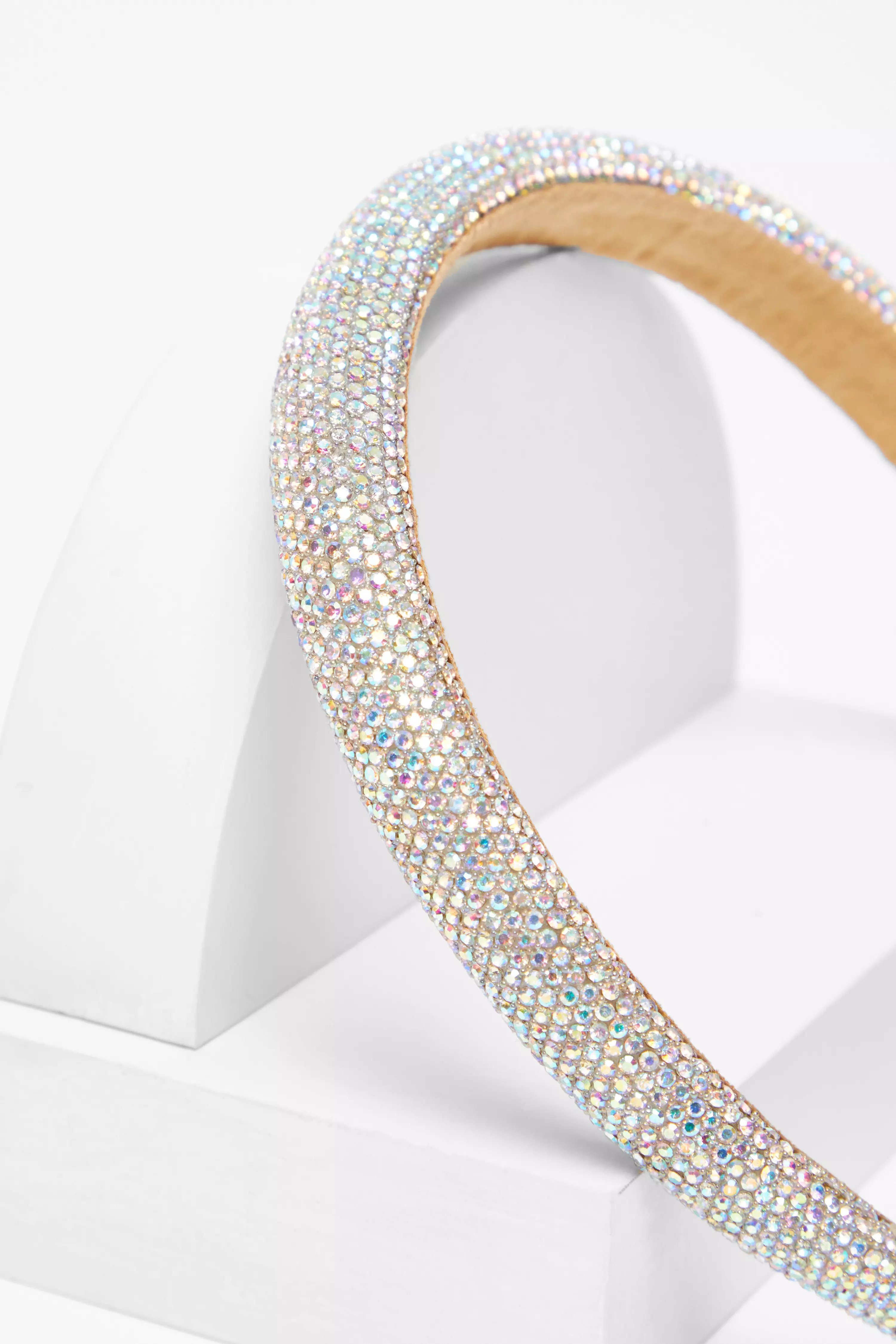 Iridescent Diamante Headband