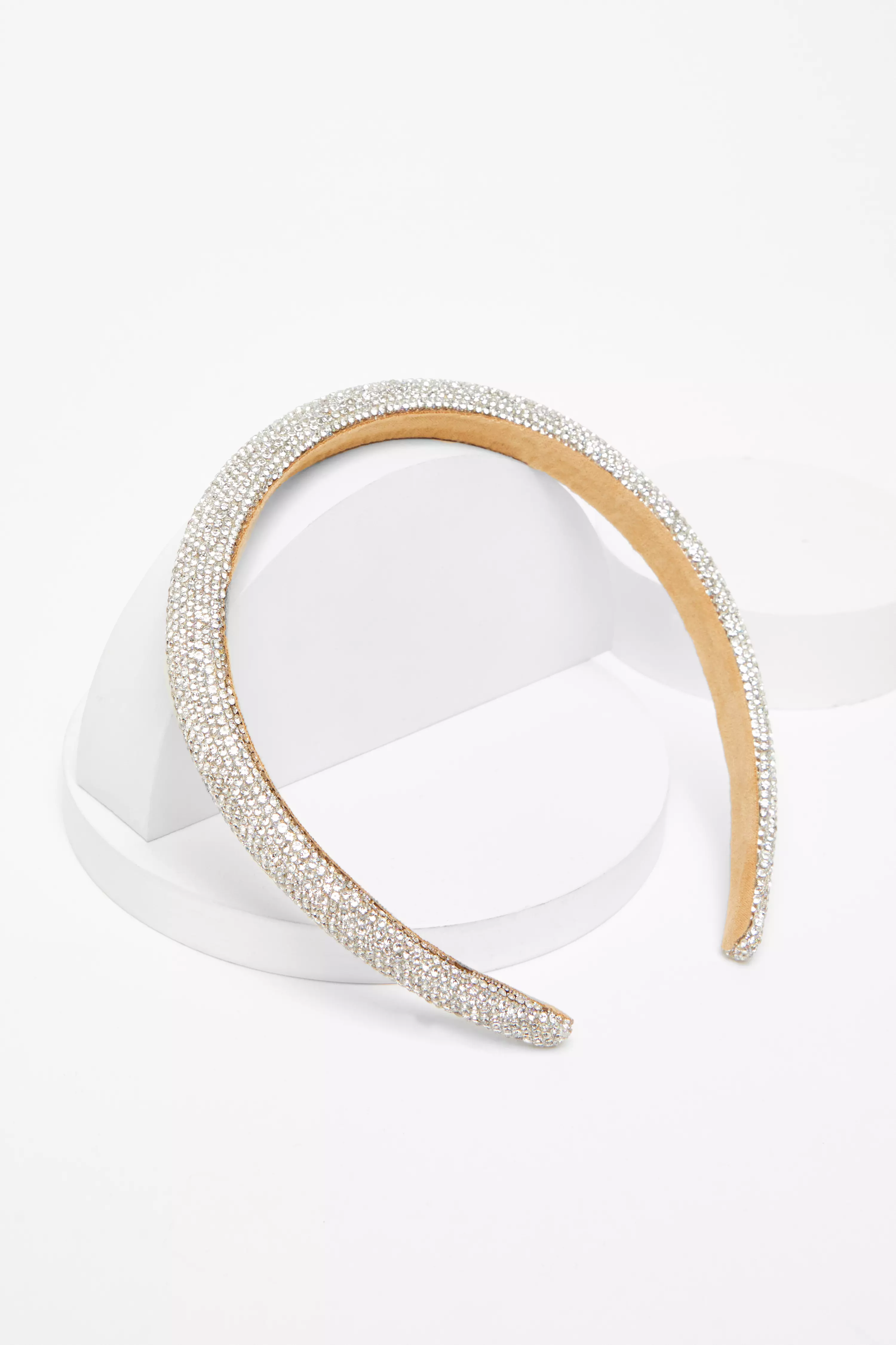 Silver Diamante Headband