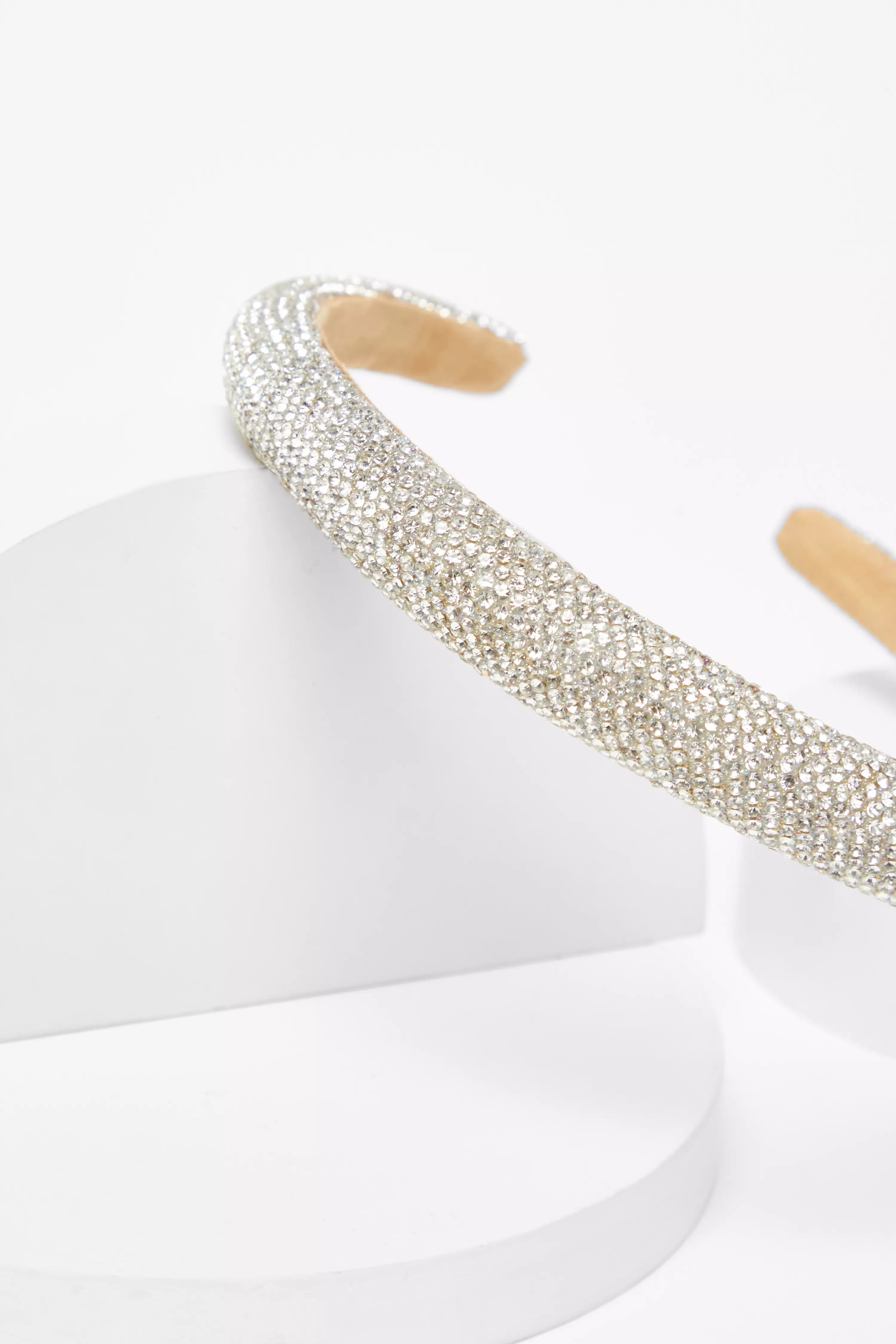 Silver Diamante Headband