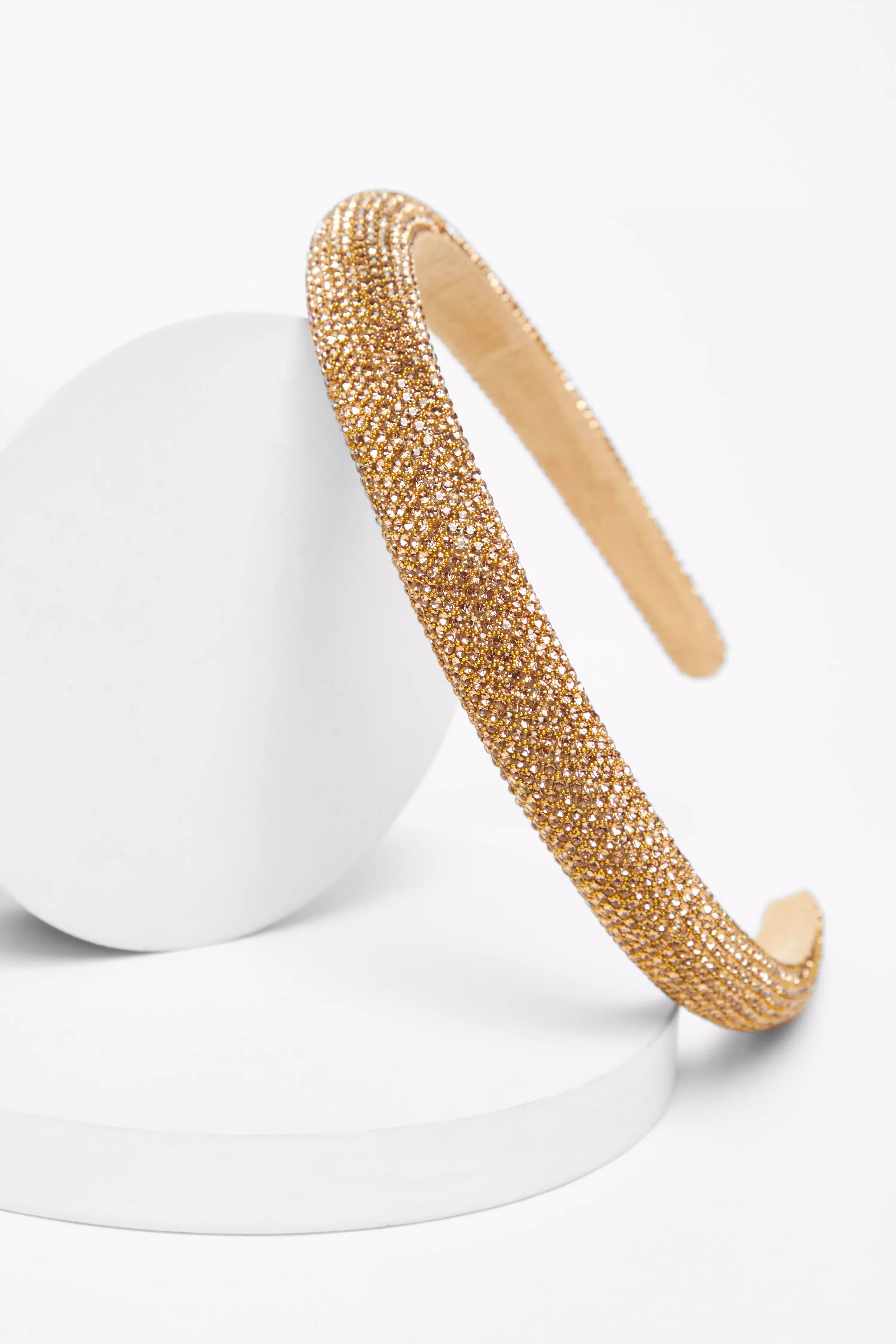 Gold Diamante Headband