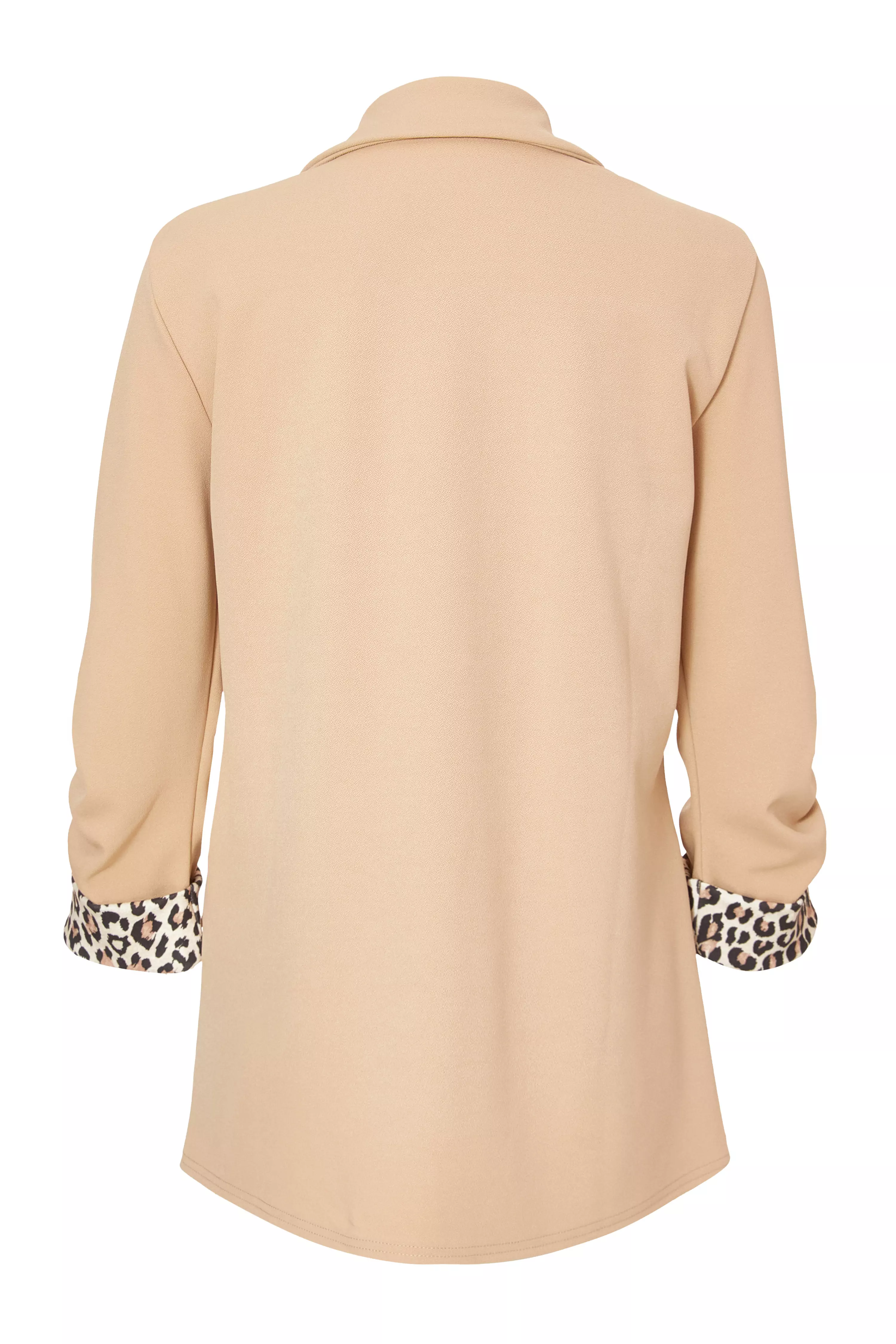 Stone Printed Cuff Blazer