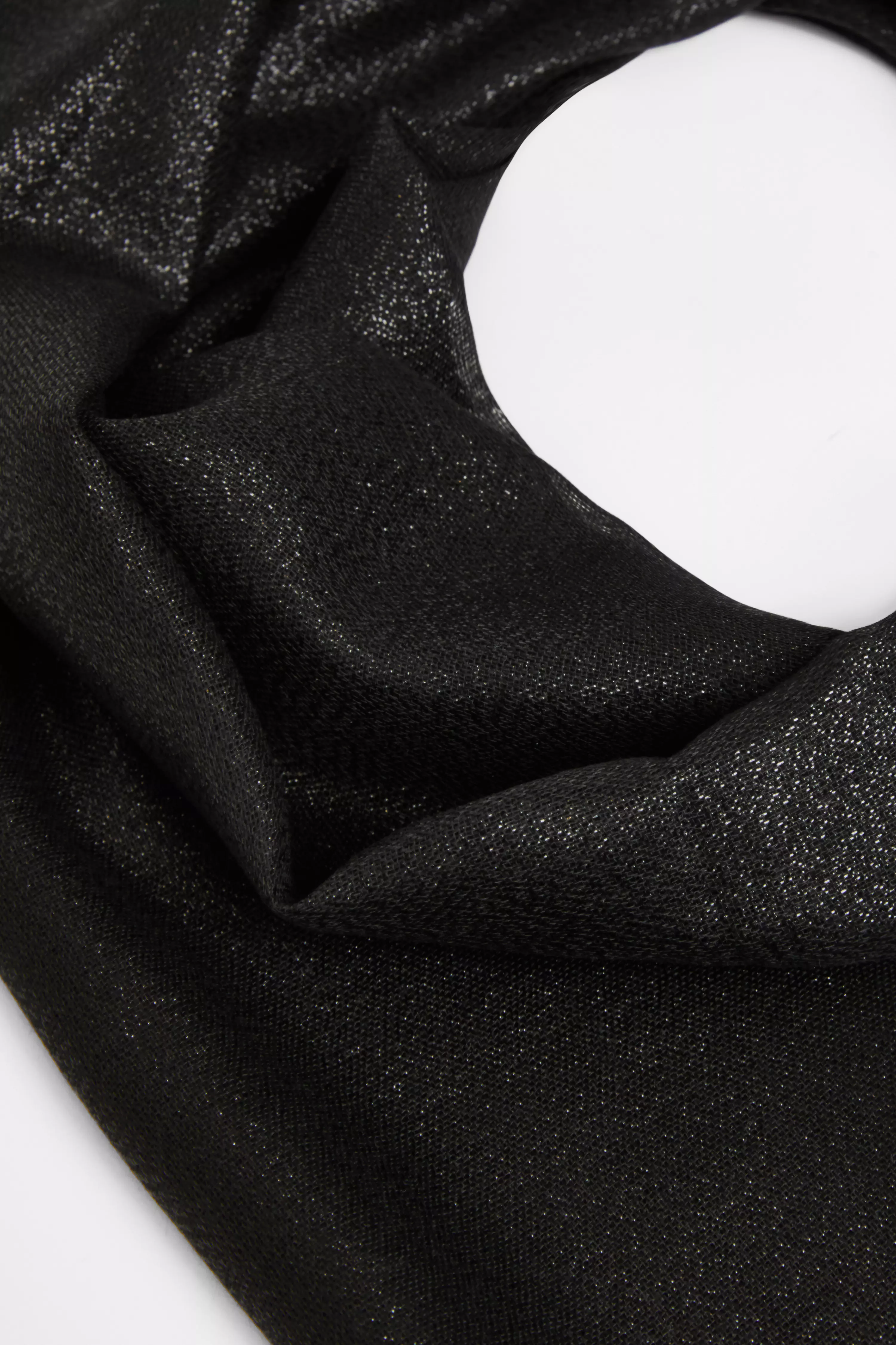 Black Shimmer Scarf