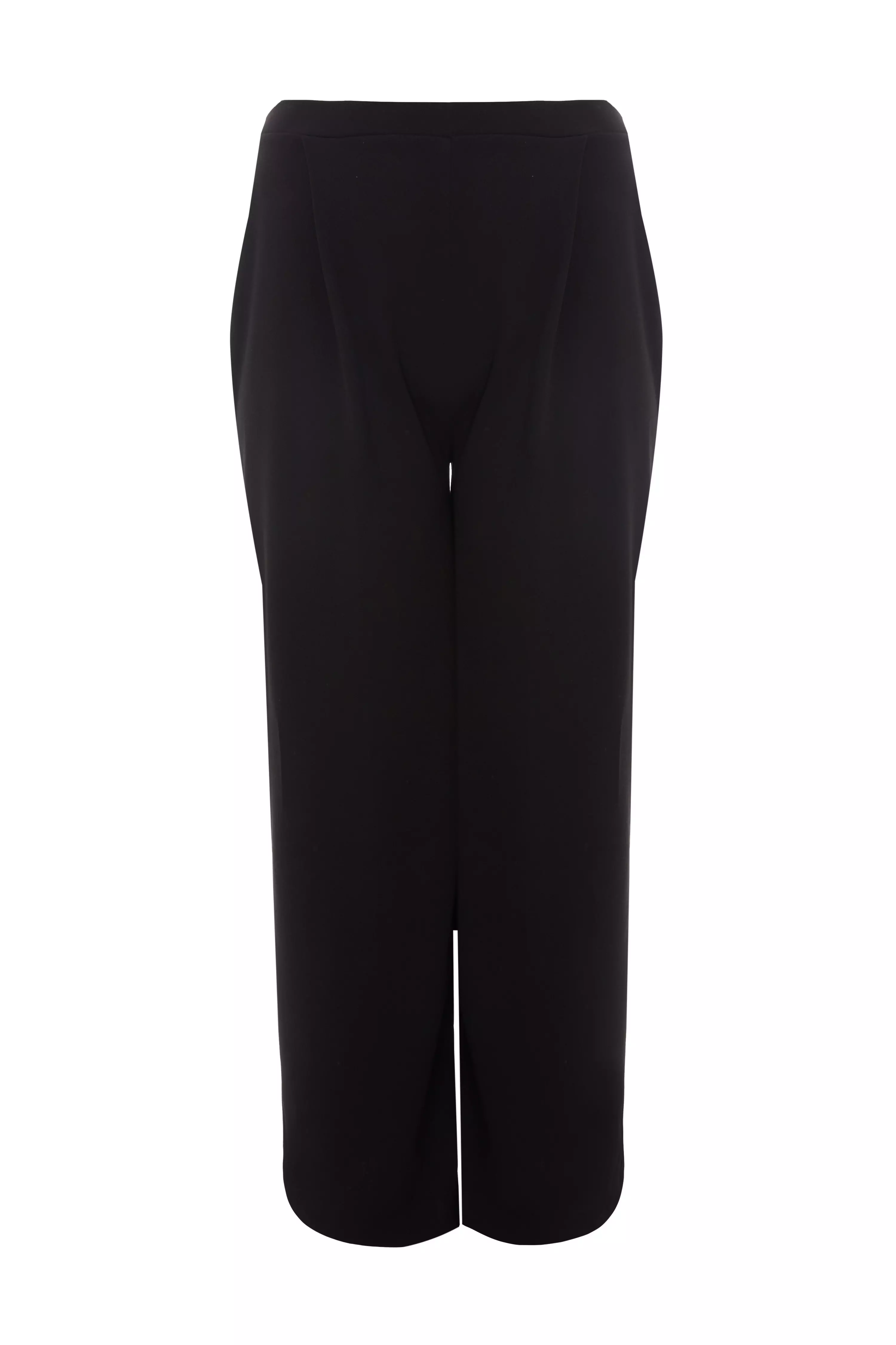 Curve Black Palazzo Trousers