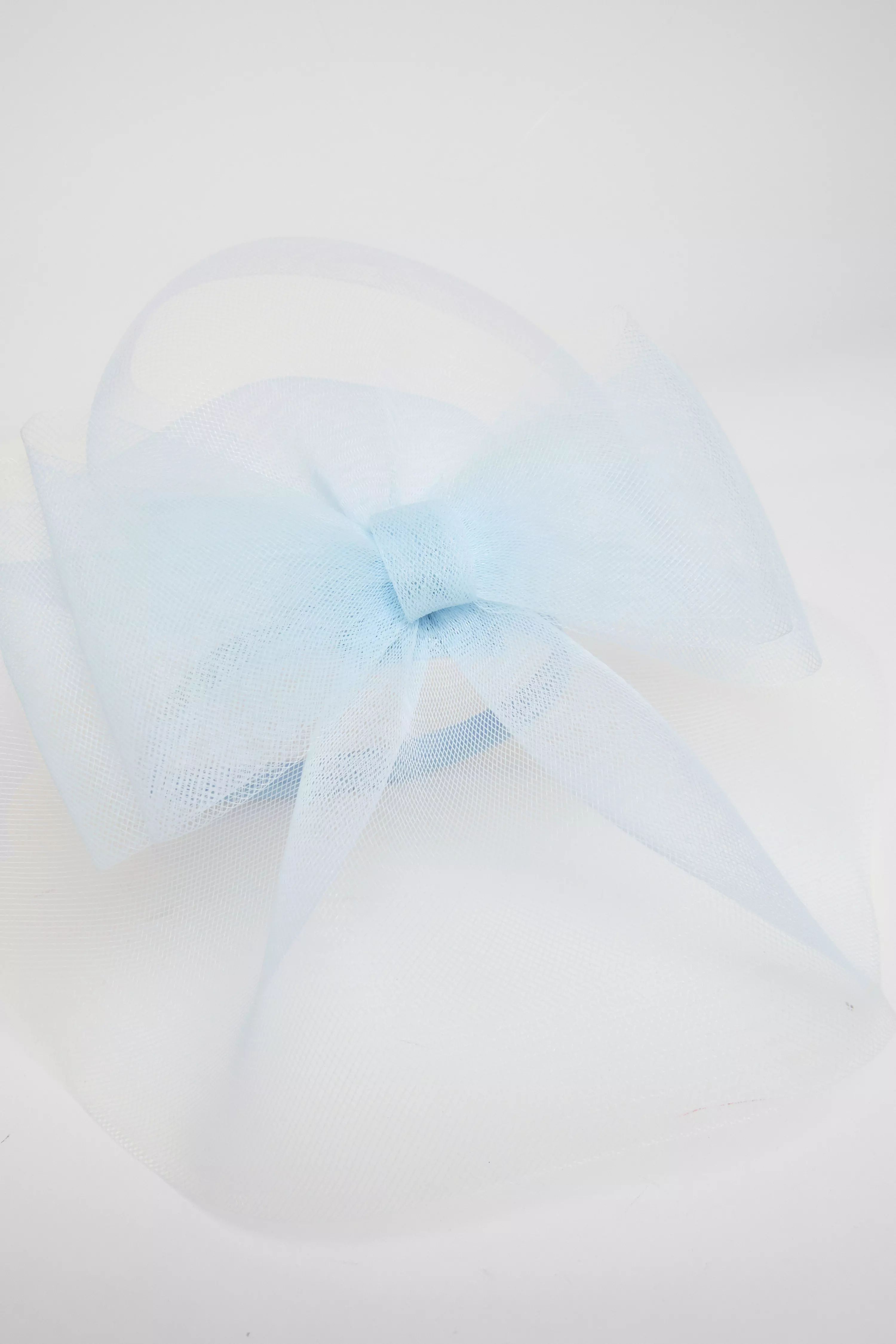 Light Blue Bow Headband Fascinator