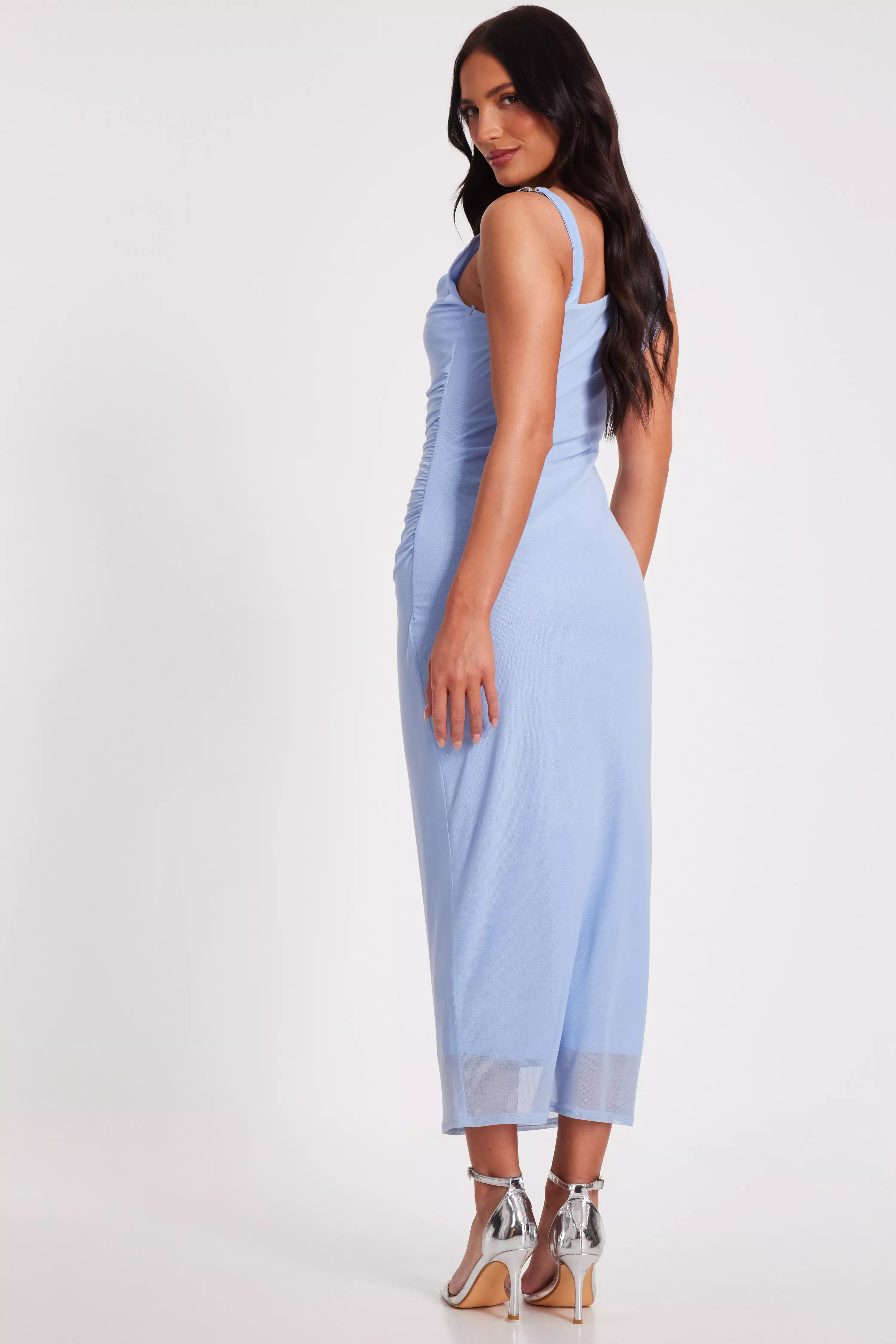 Pale Blue Midaxi Dress