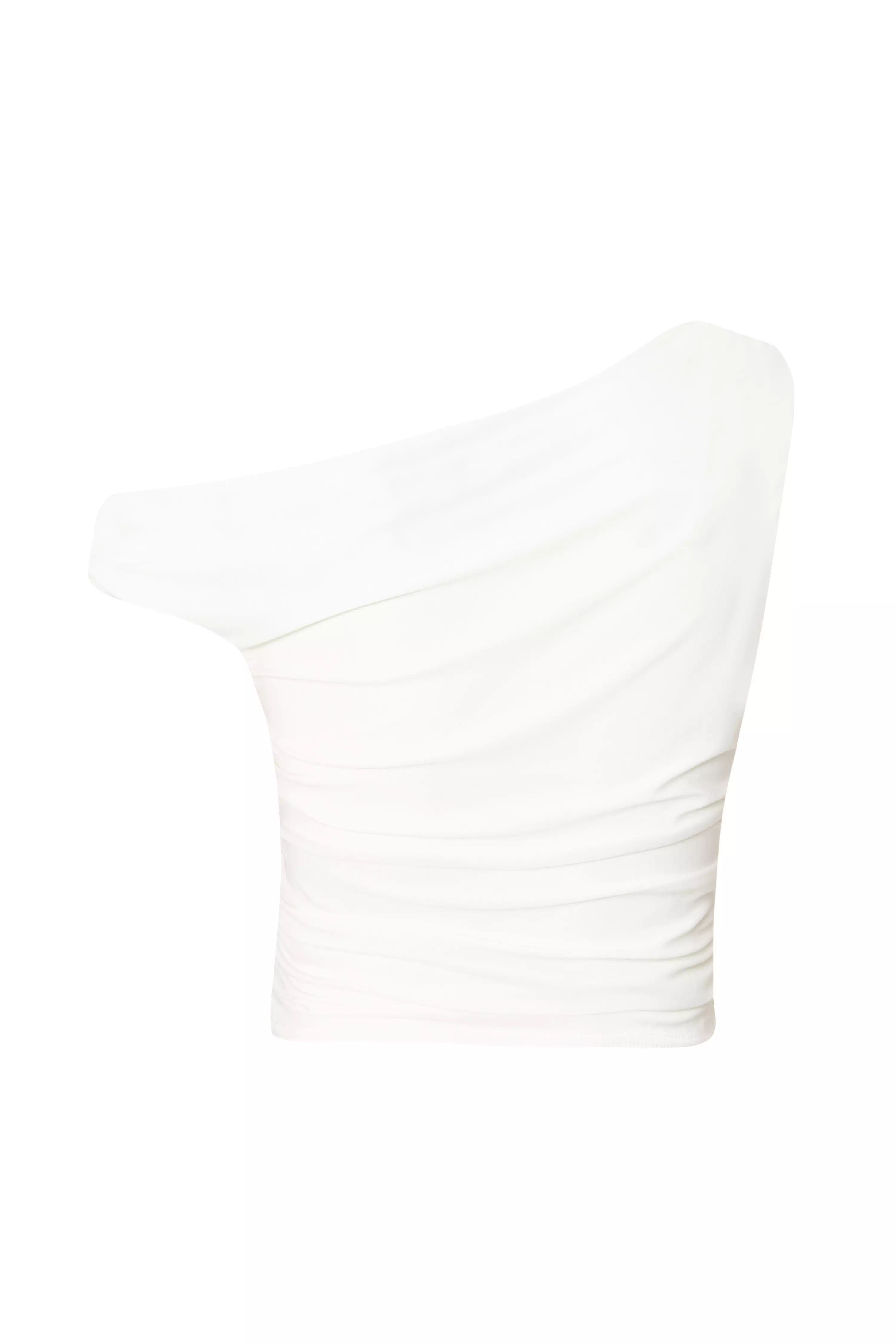 Cream Drop Sleeve Top