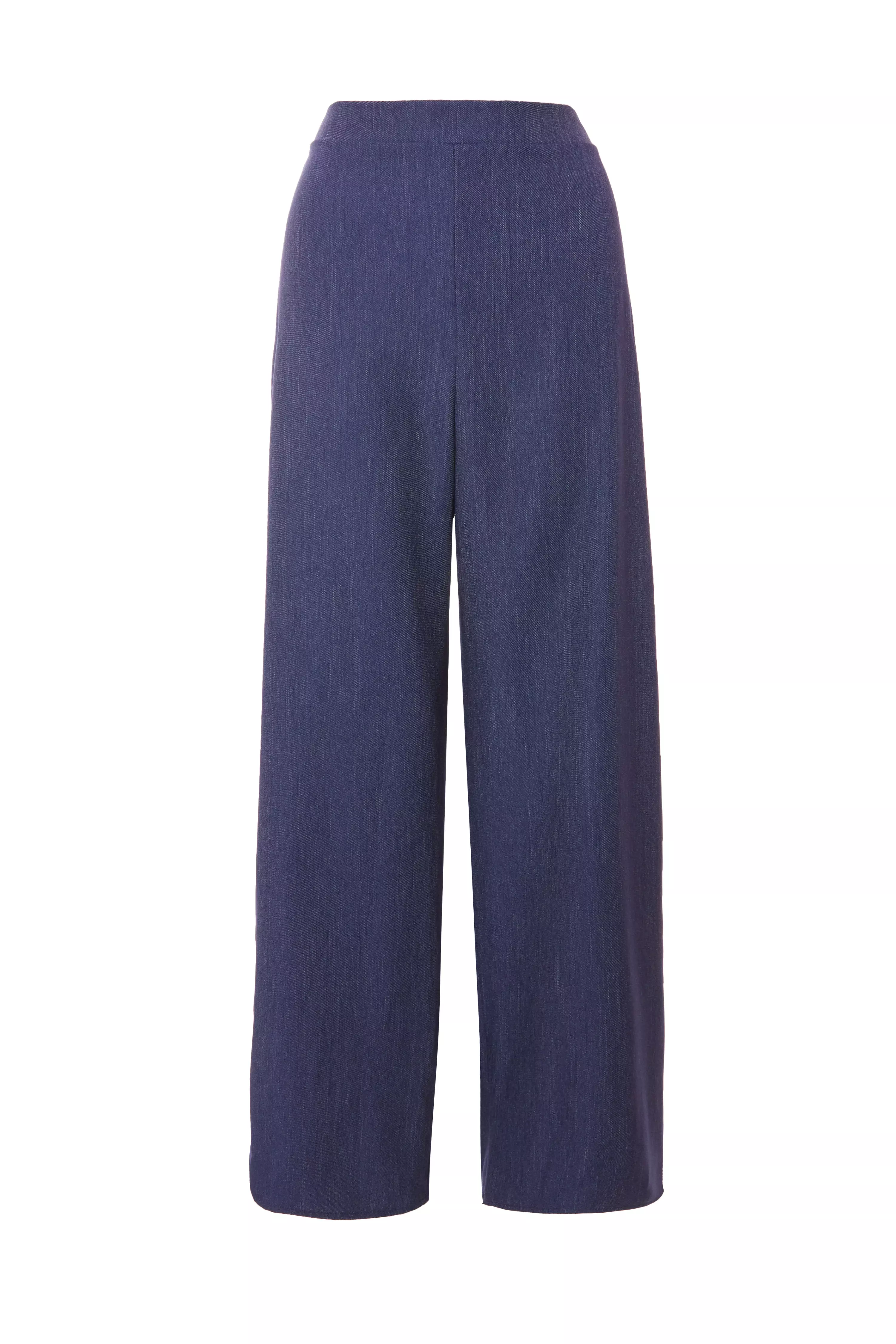 Indigo Wide Leg Trousers 