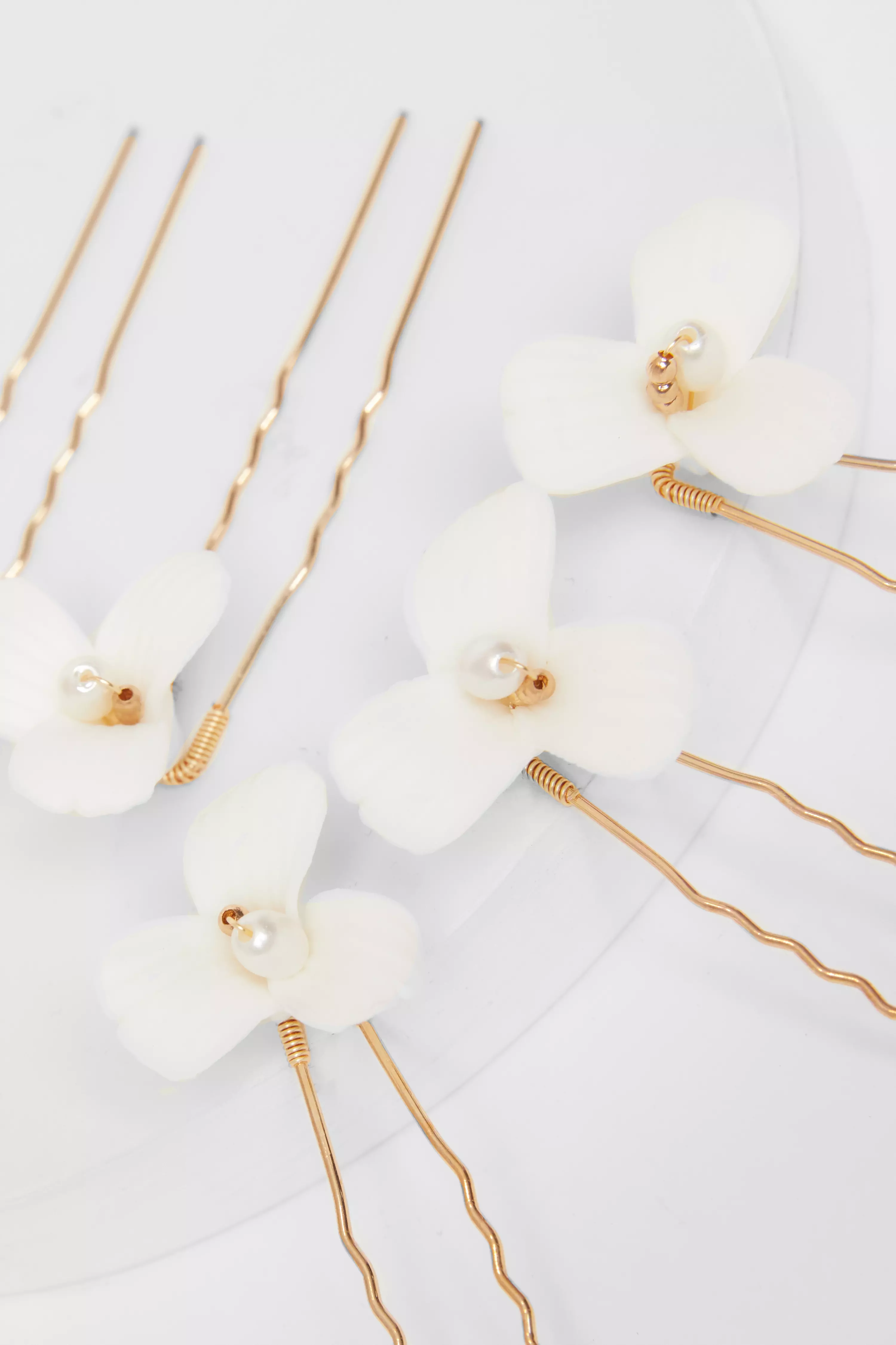 Bridal Floral Hair Pins