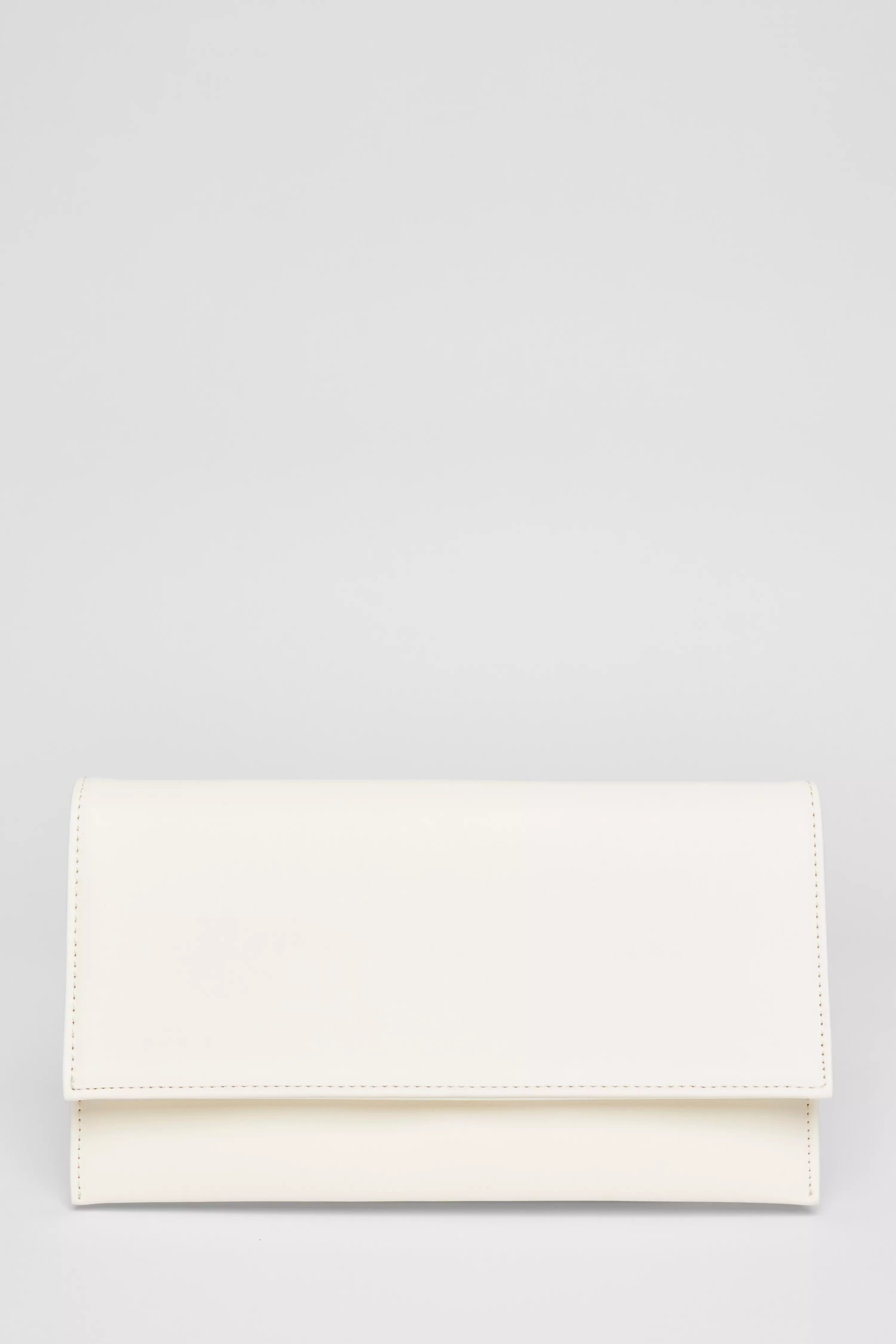 White Fold Over Envelope Bag 