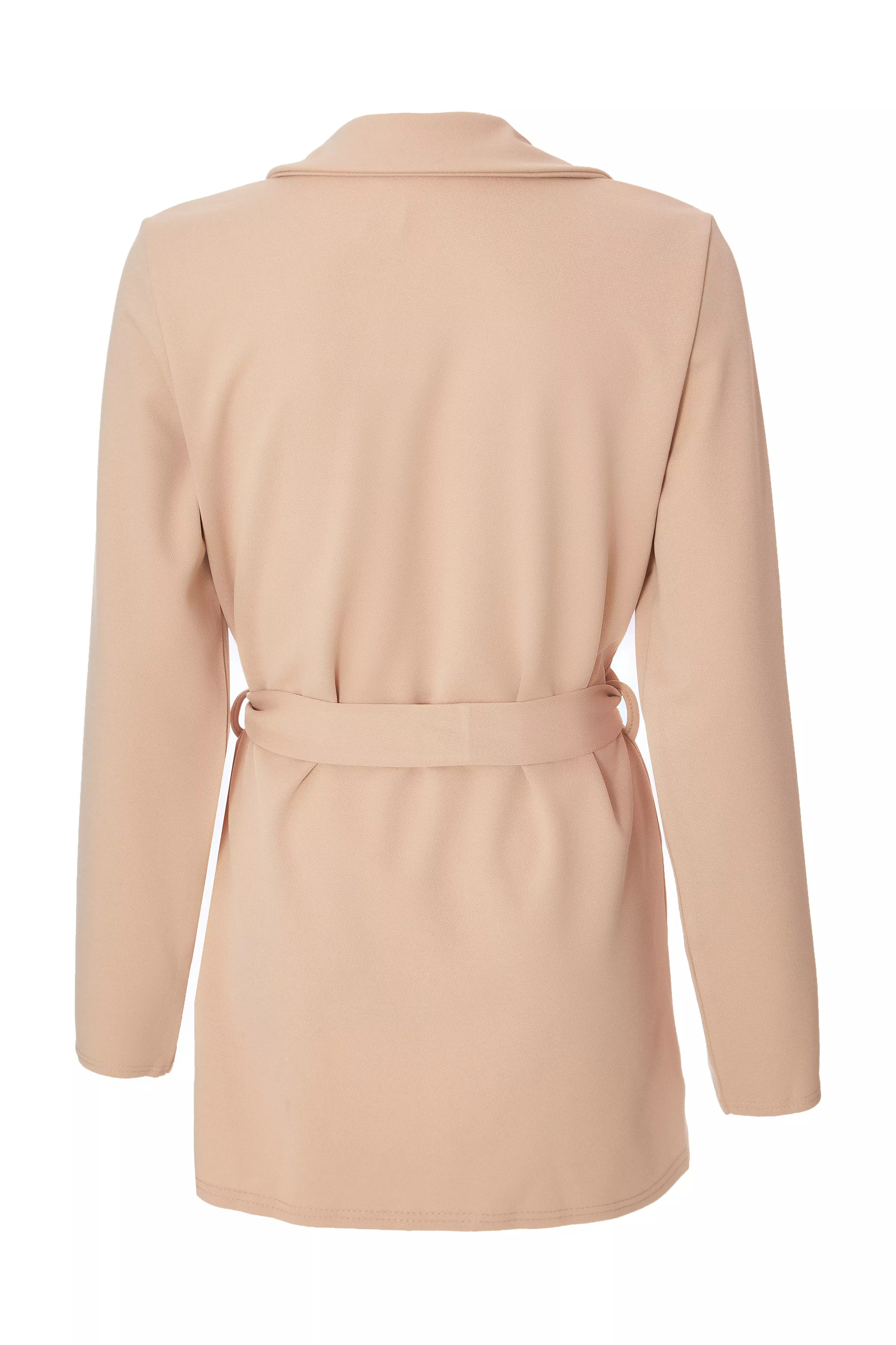 Stone Tie Waist Blazer