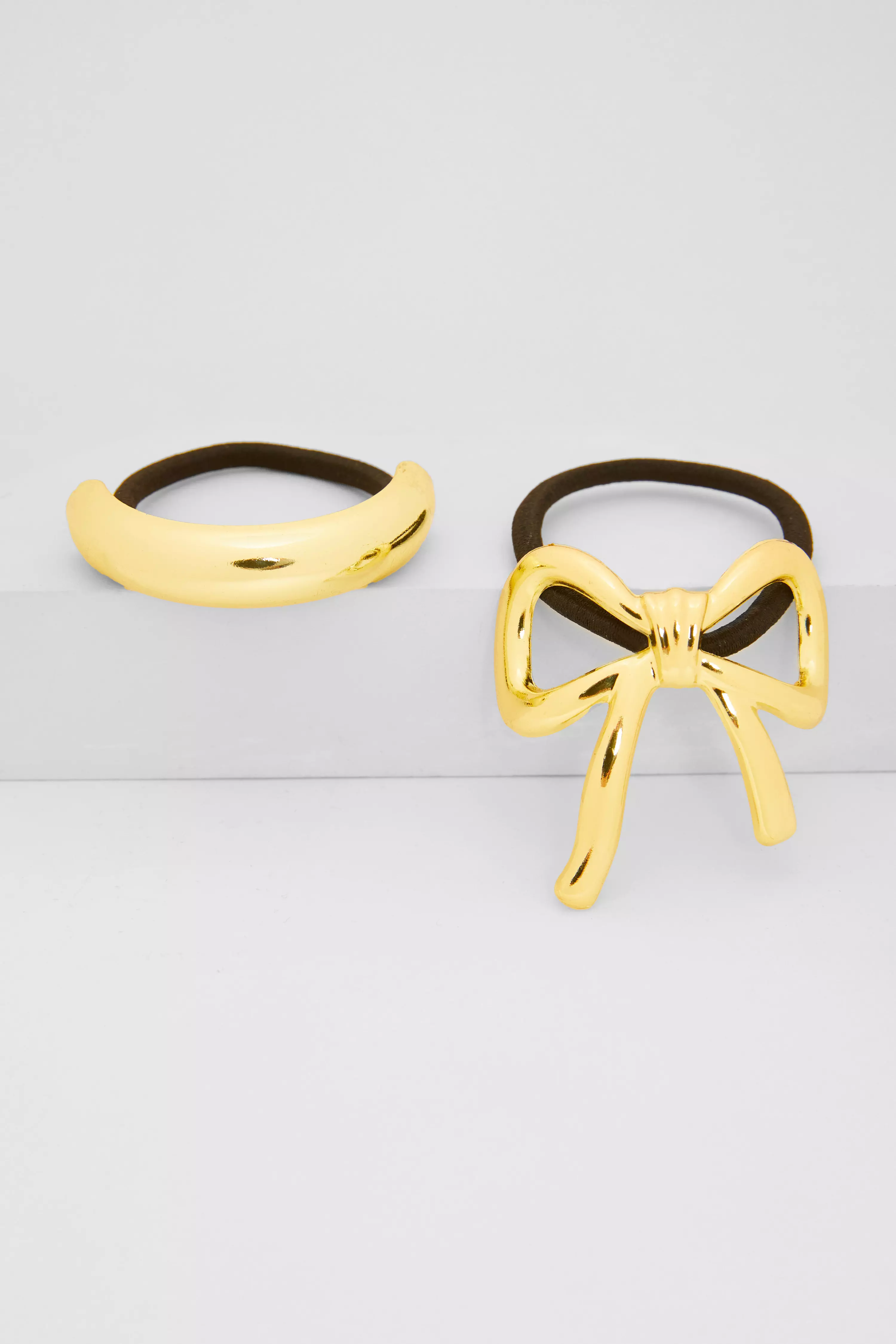 Gold Detail Hair Ties