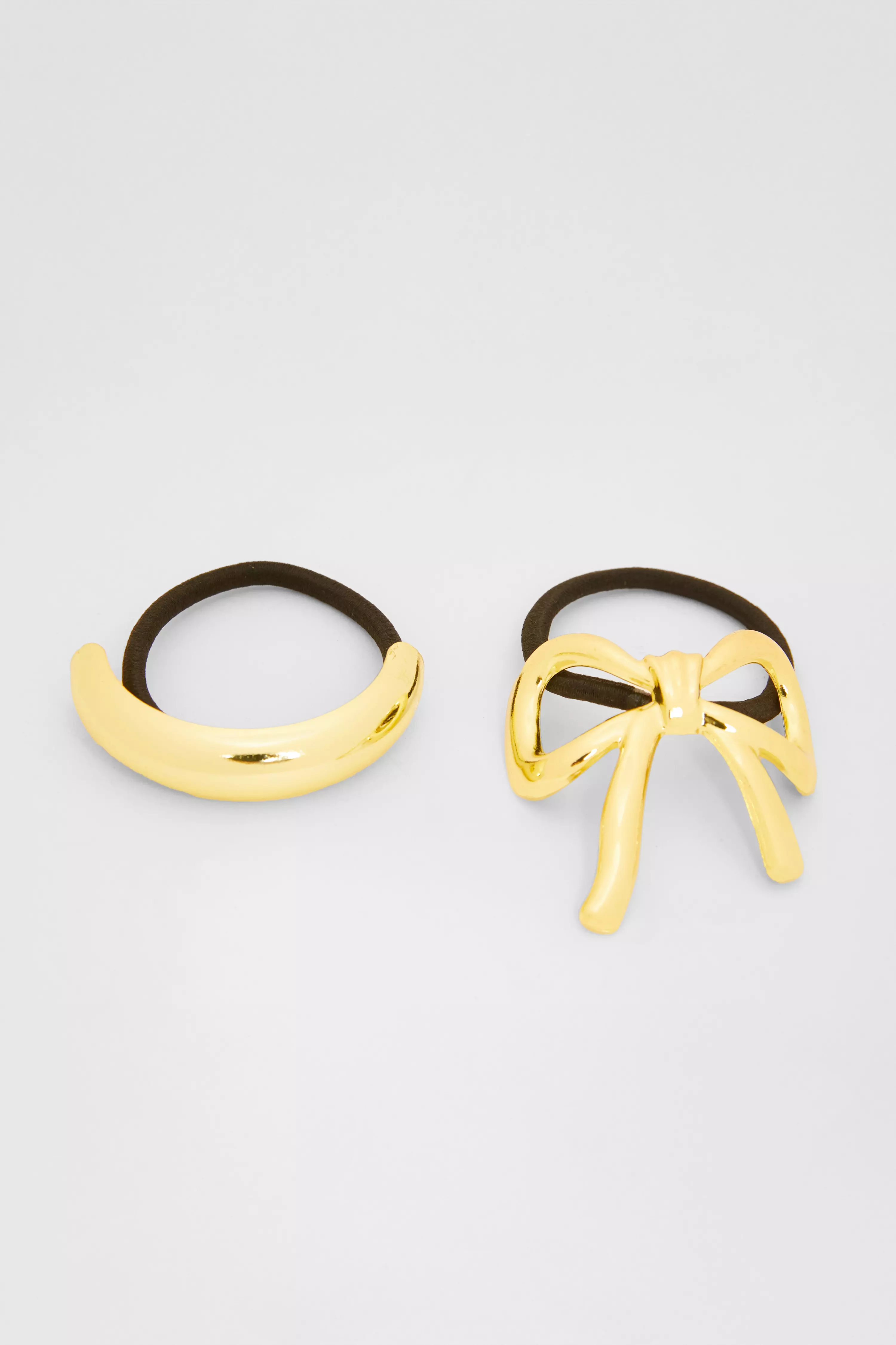 Gold Detail Hair Ties