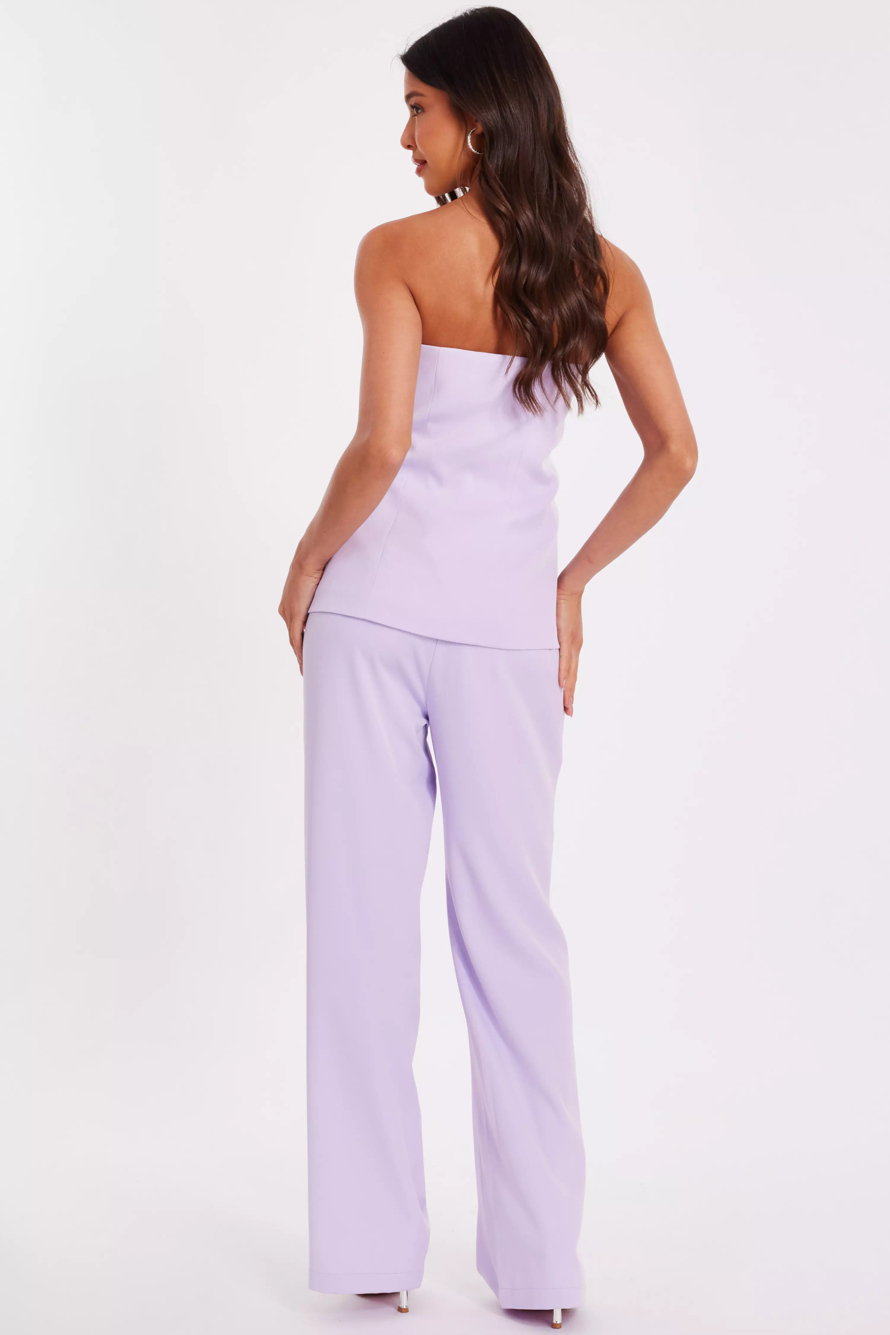 Lilac Woven Trousers