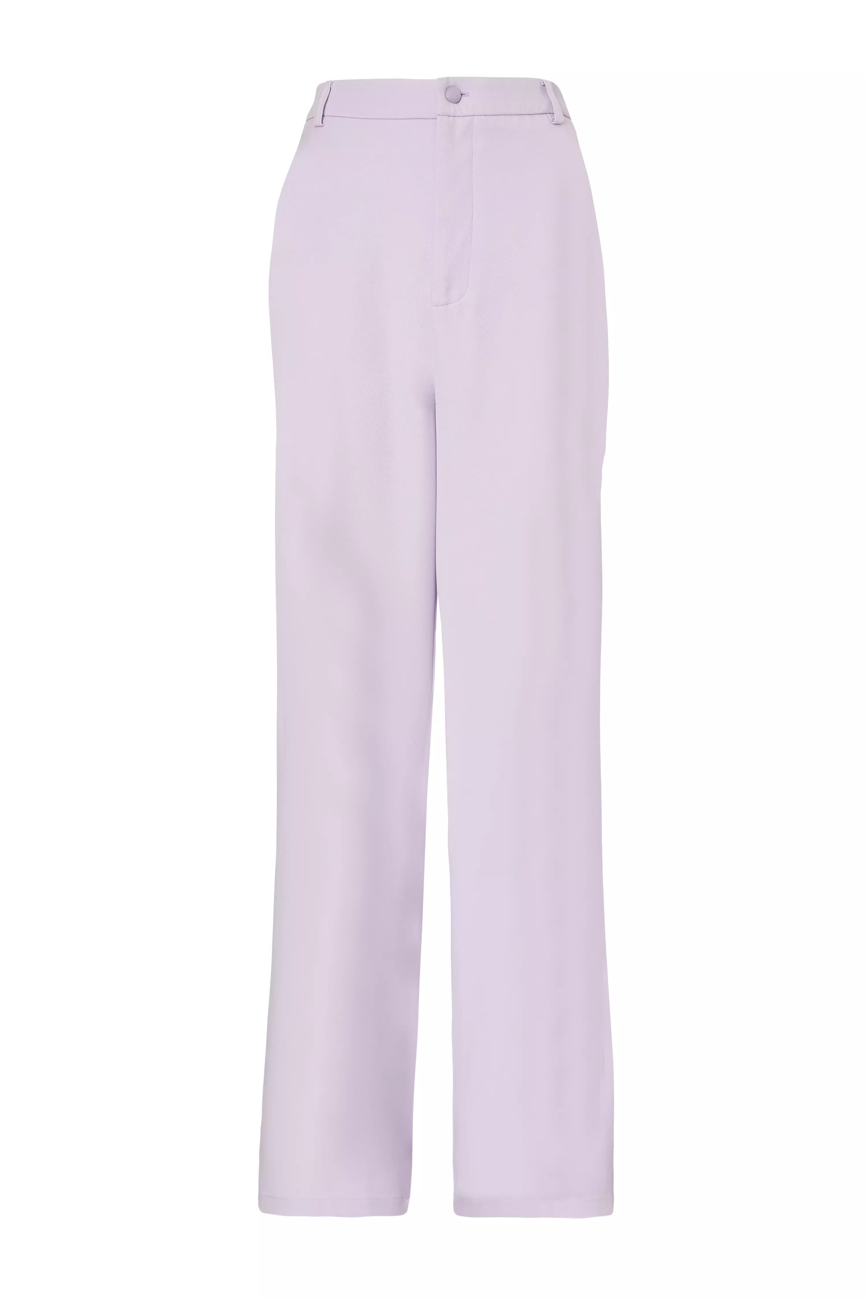 Lilac Woven Trousers
