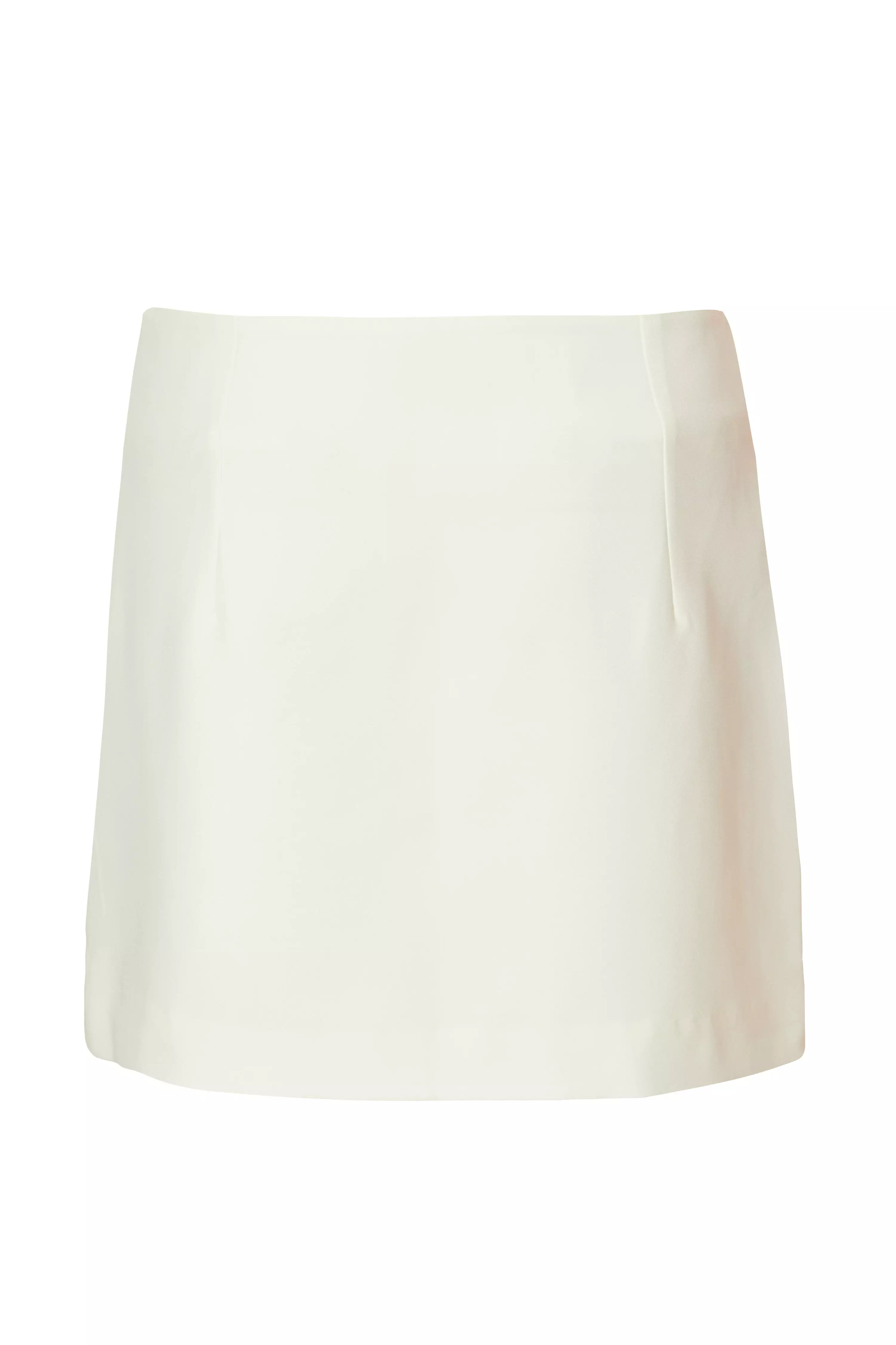 Cream Bow Detail Skirt