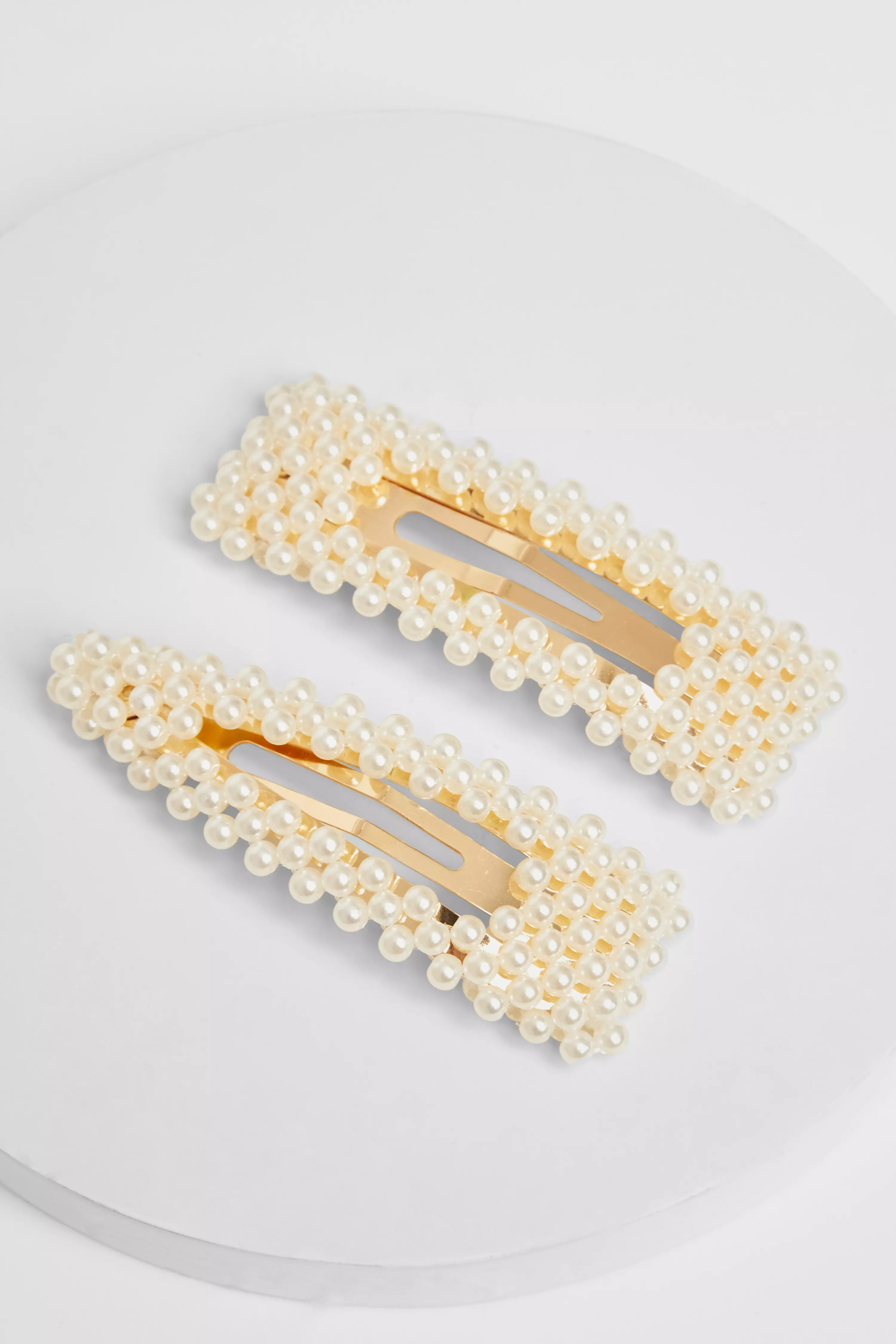White Pearl Clip Multipack