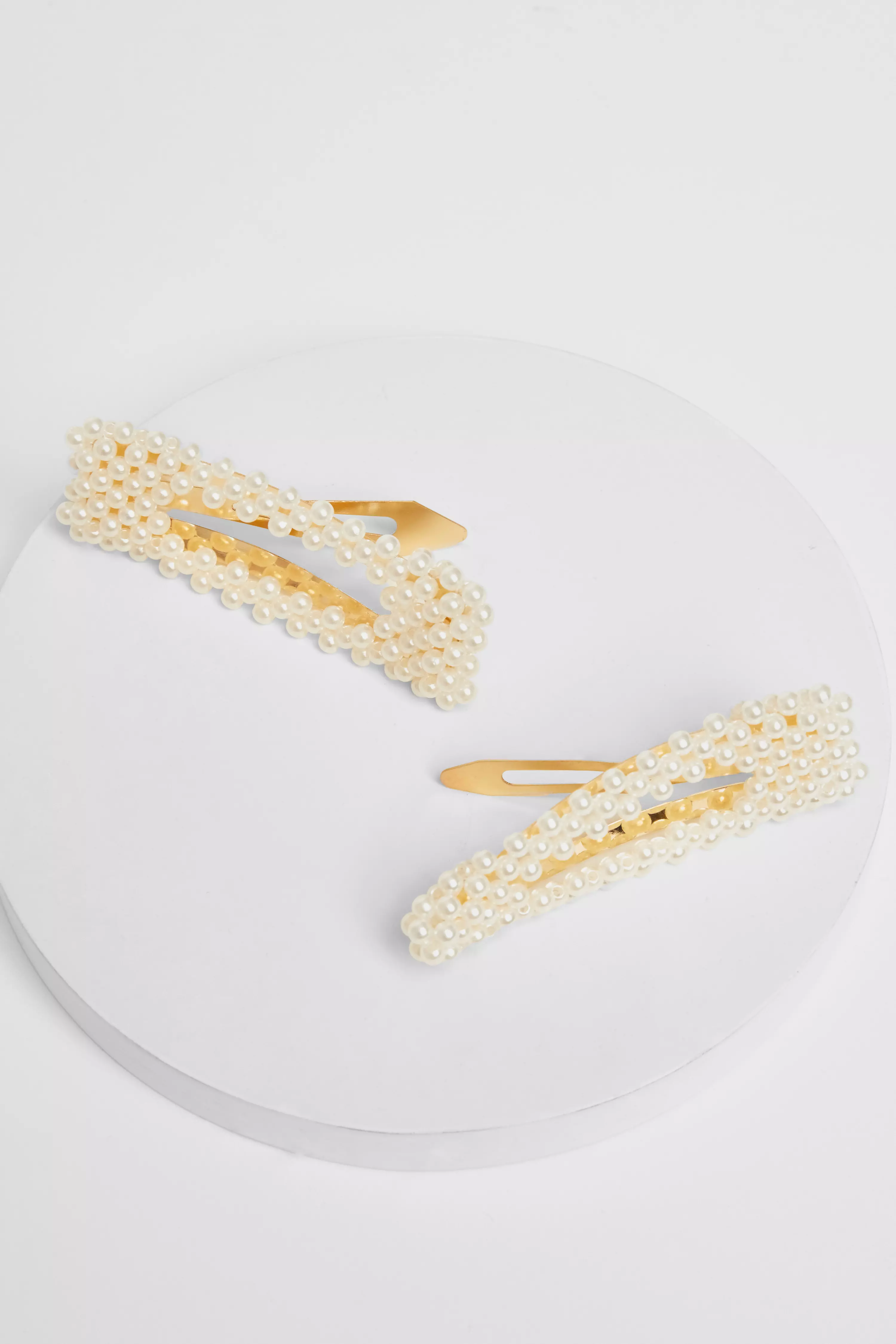White Pearl Clip Multipack