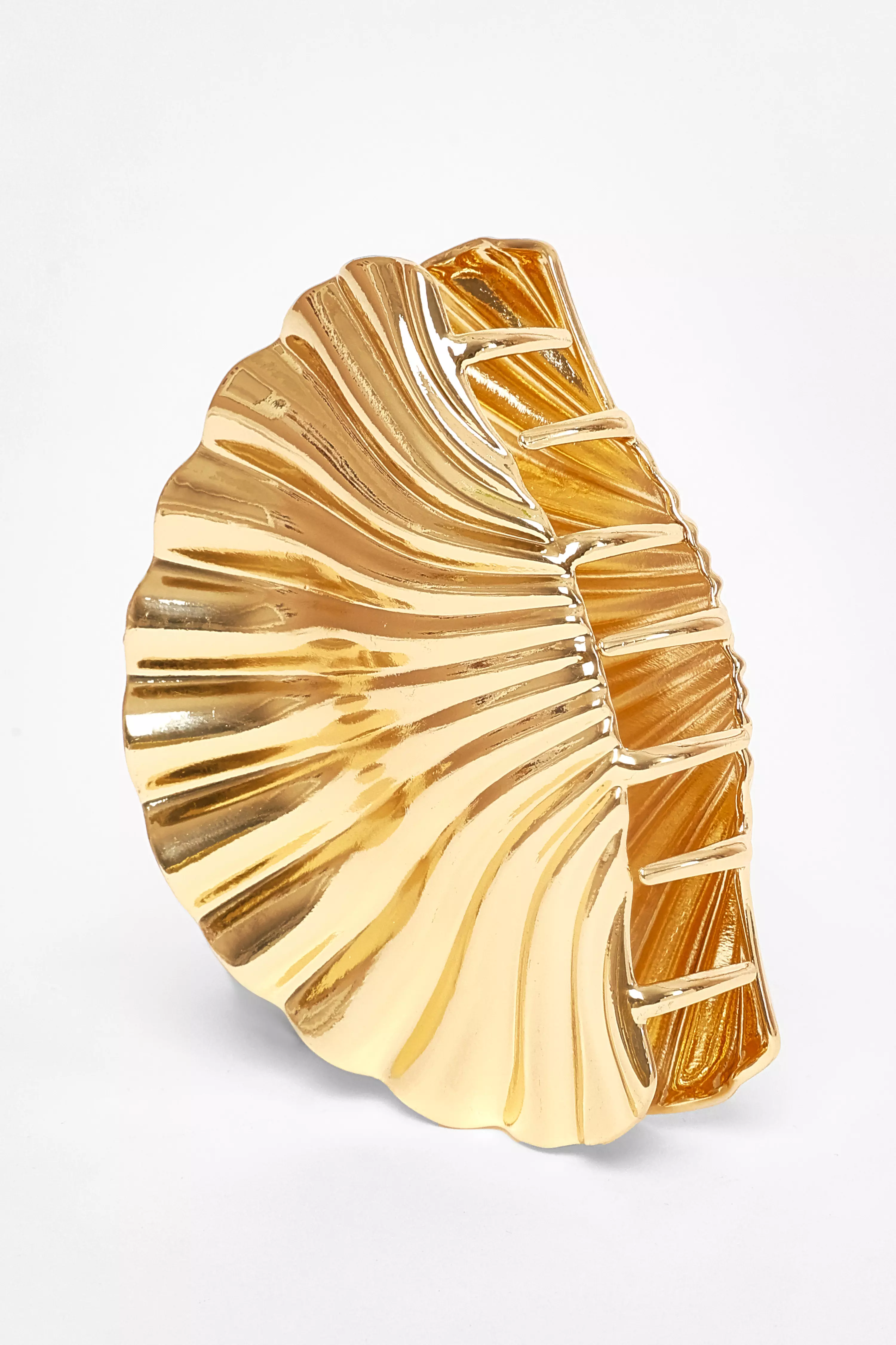 Gold Shell Hair Claw