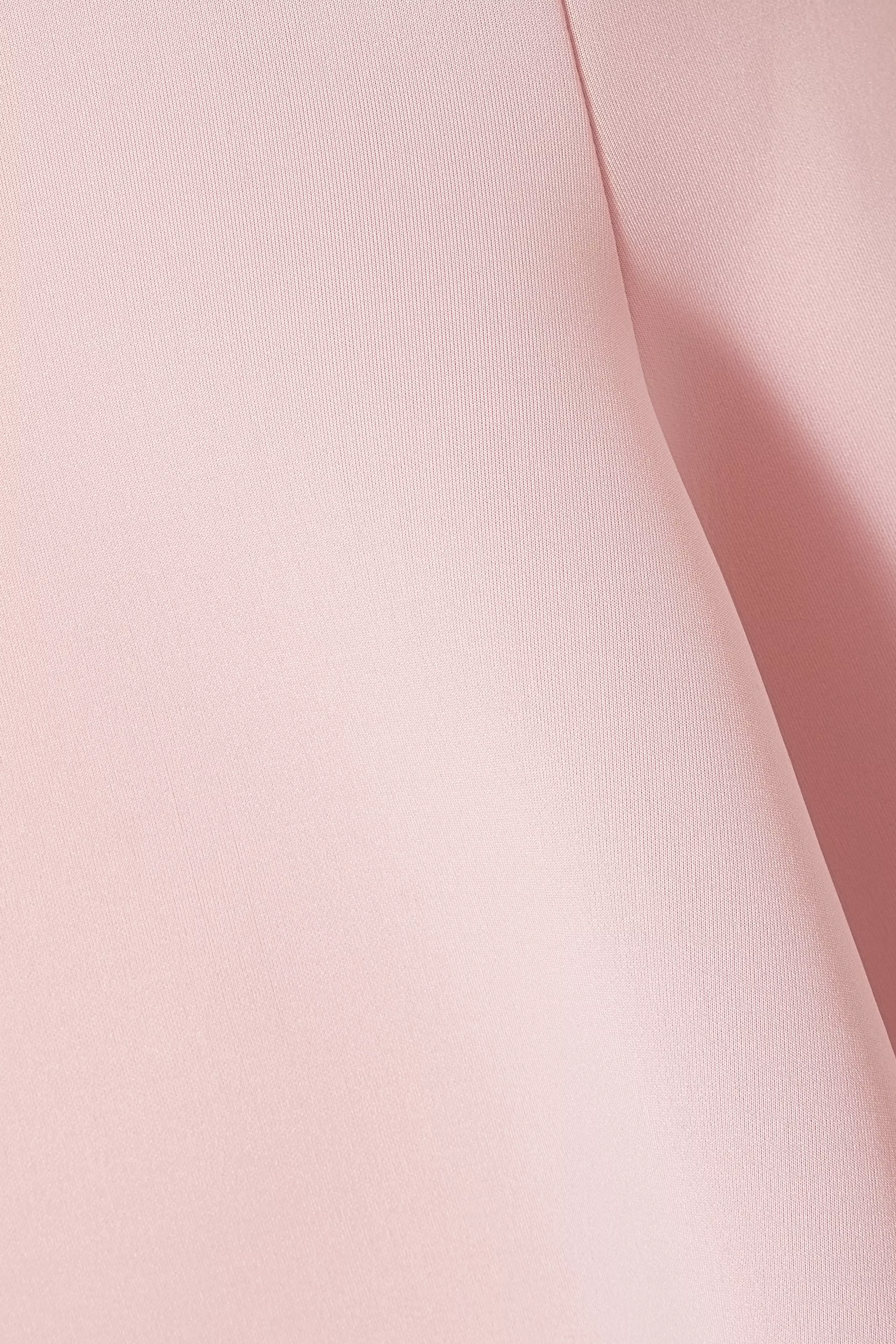 Curve Pink A-Line Mini Dress