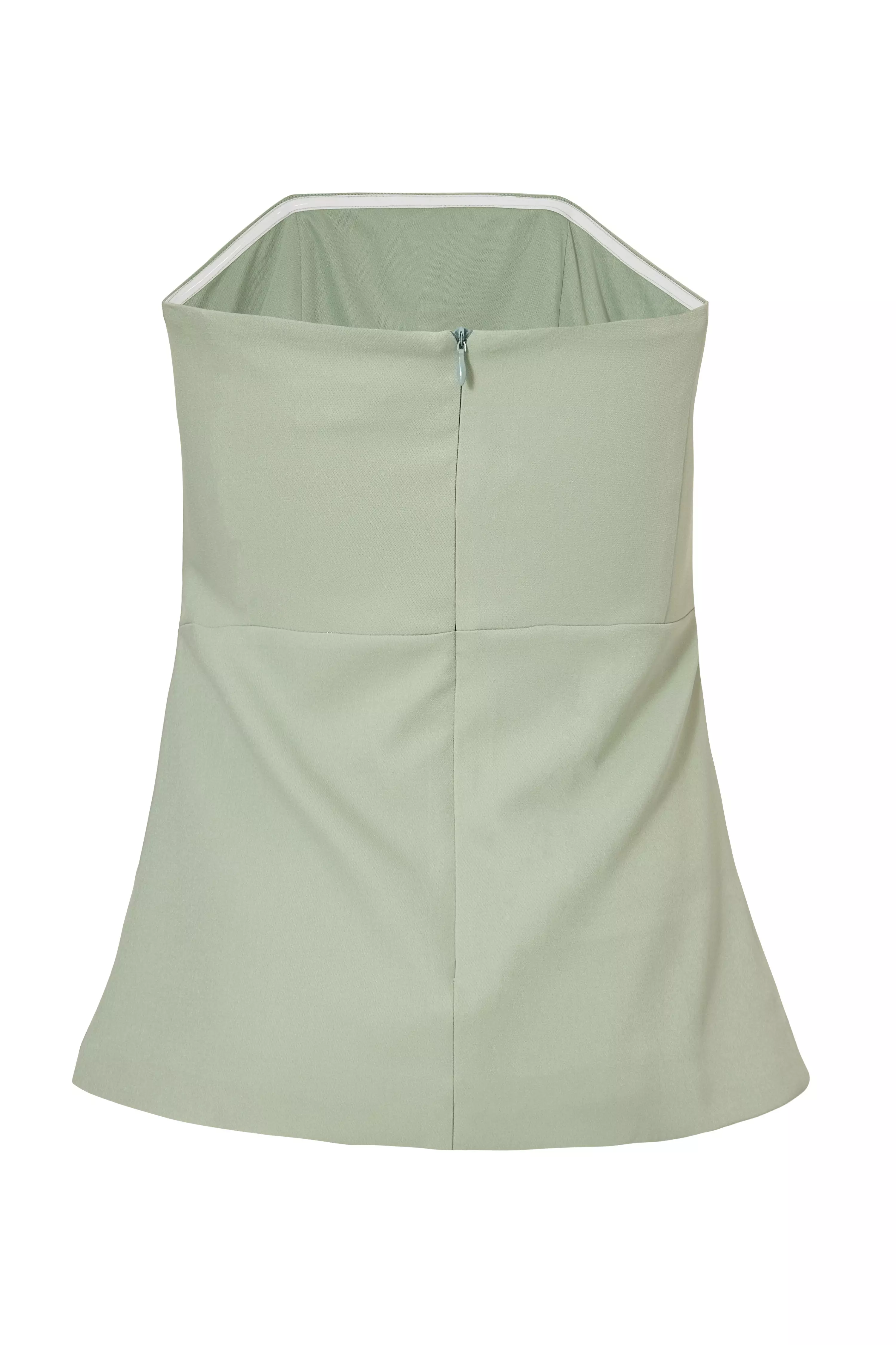 Sage Bandeau Wrap Top