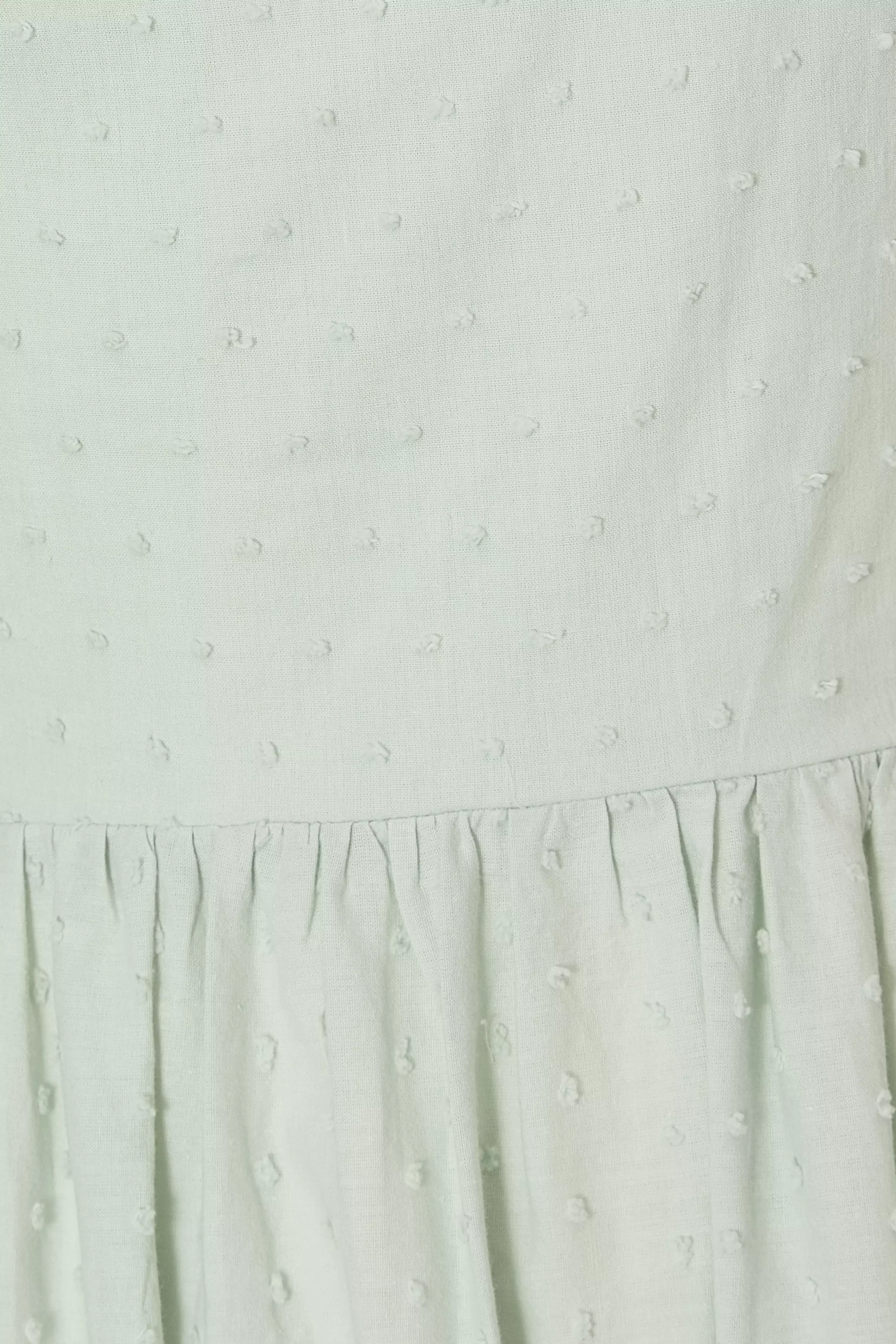 Petite Sage Tiered Midi Dress