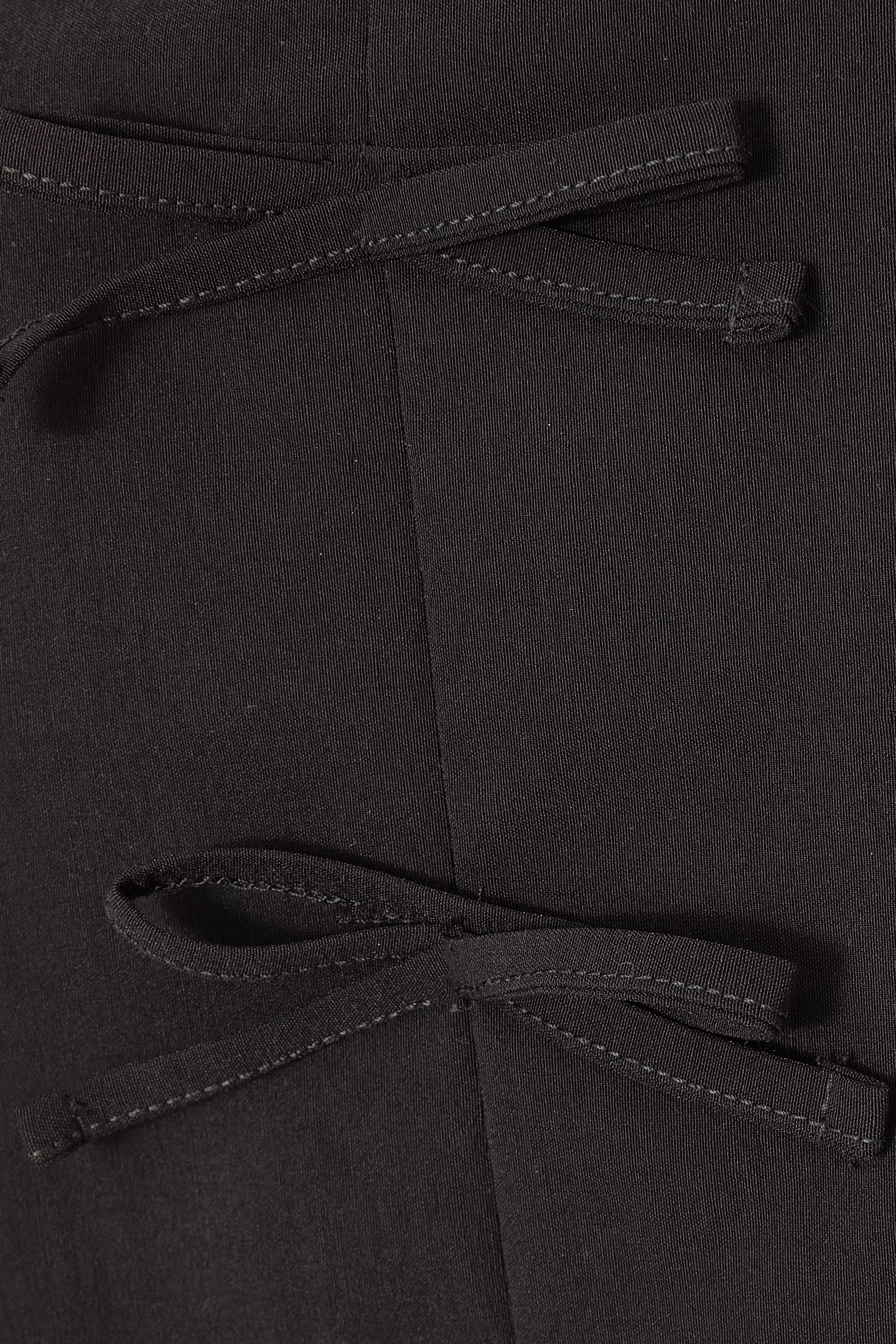 Black Bow Detail Waistcoat