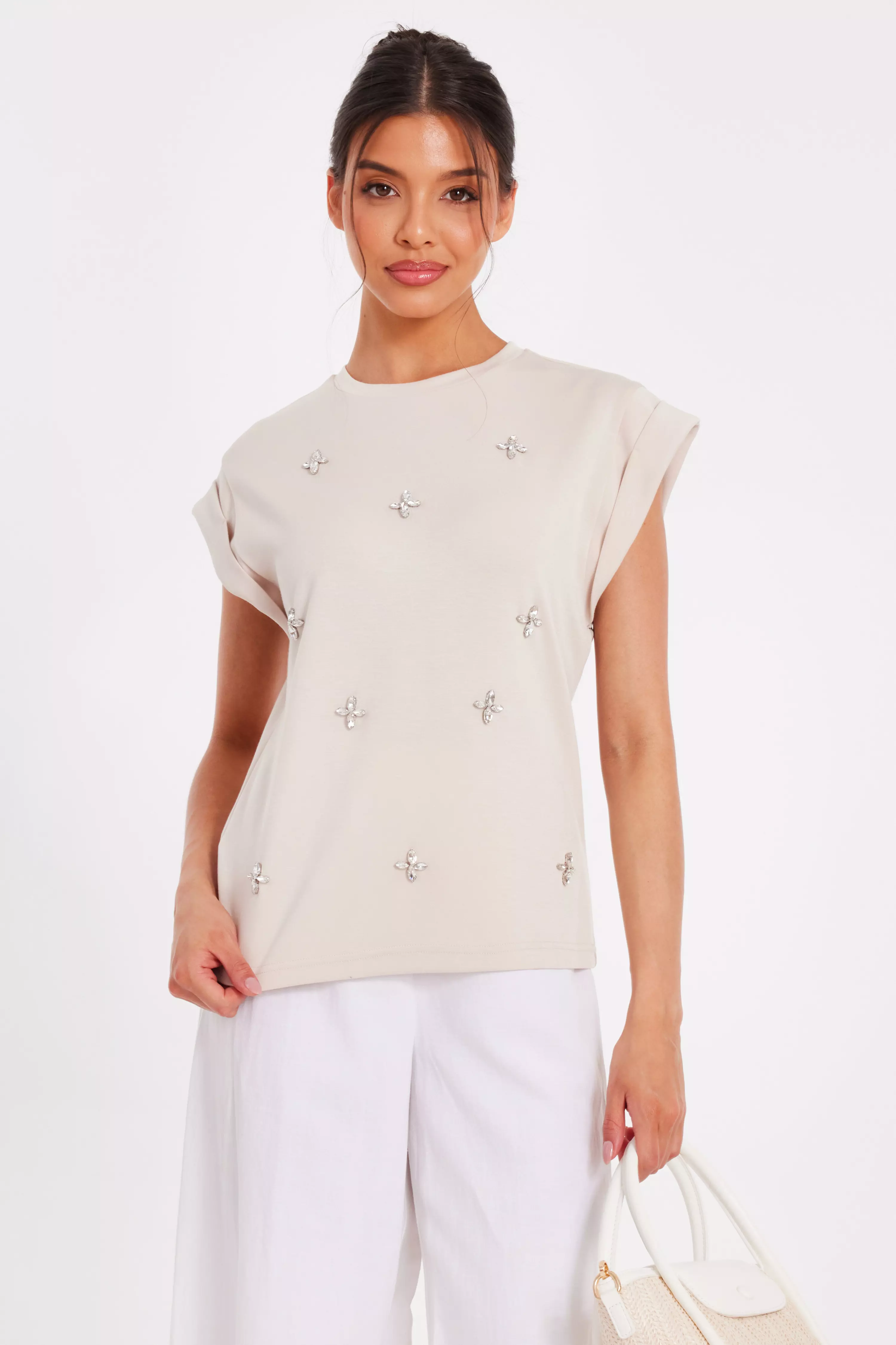 Stone Gem Detail Top 