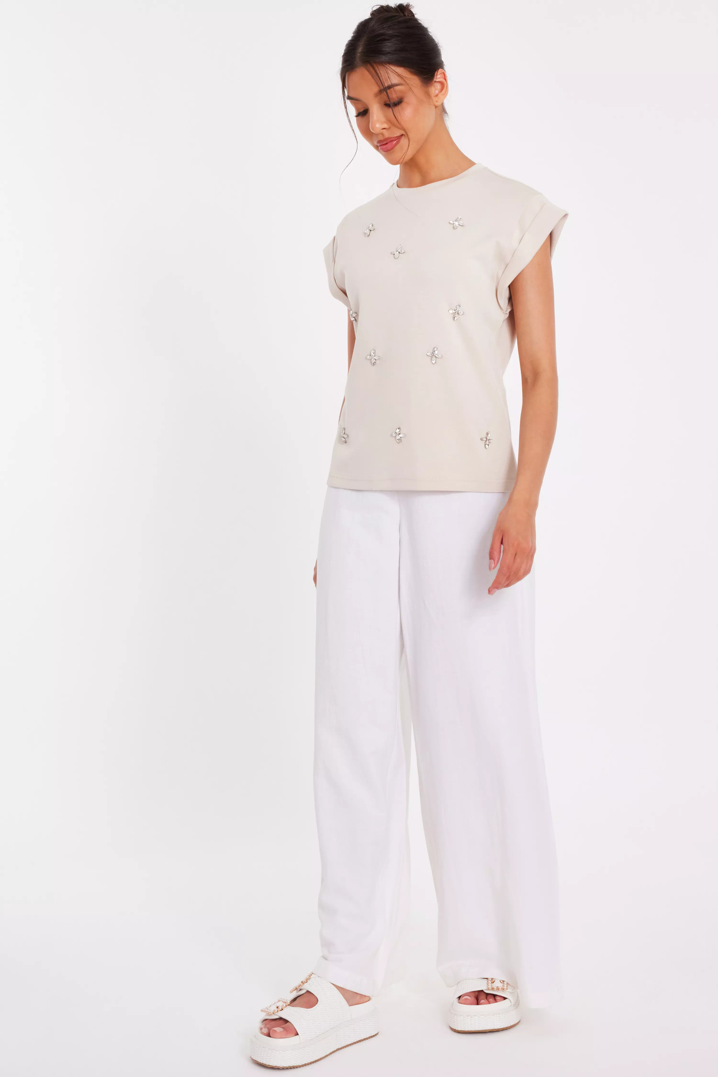 Stone Gem Detail Top 