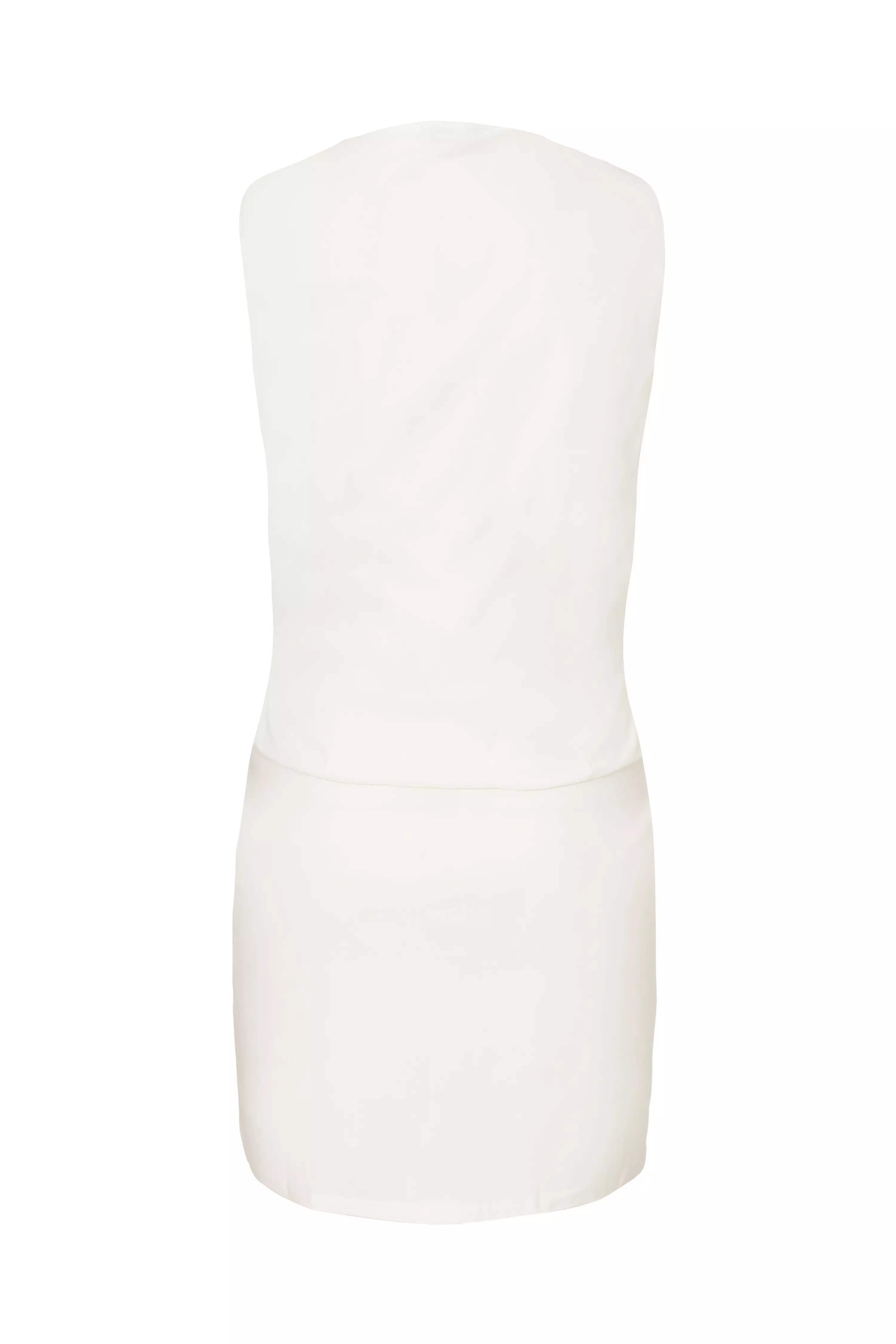 Cream Skort Playsuit