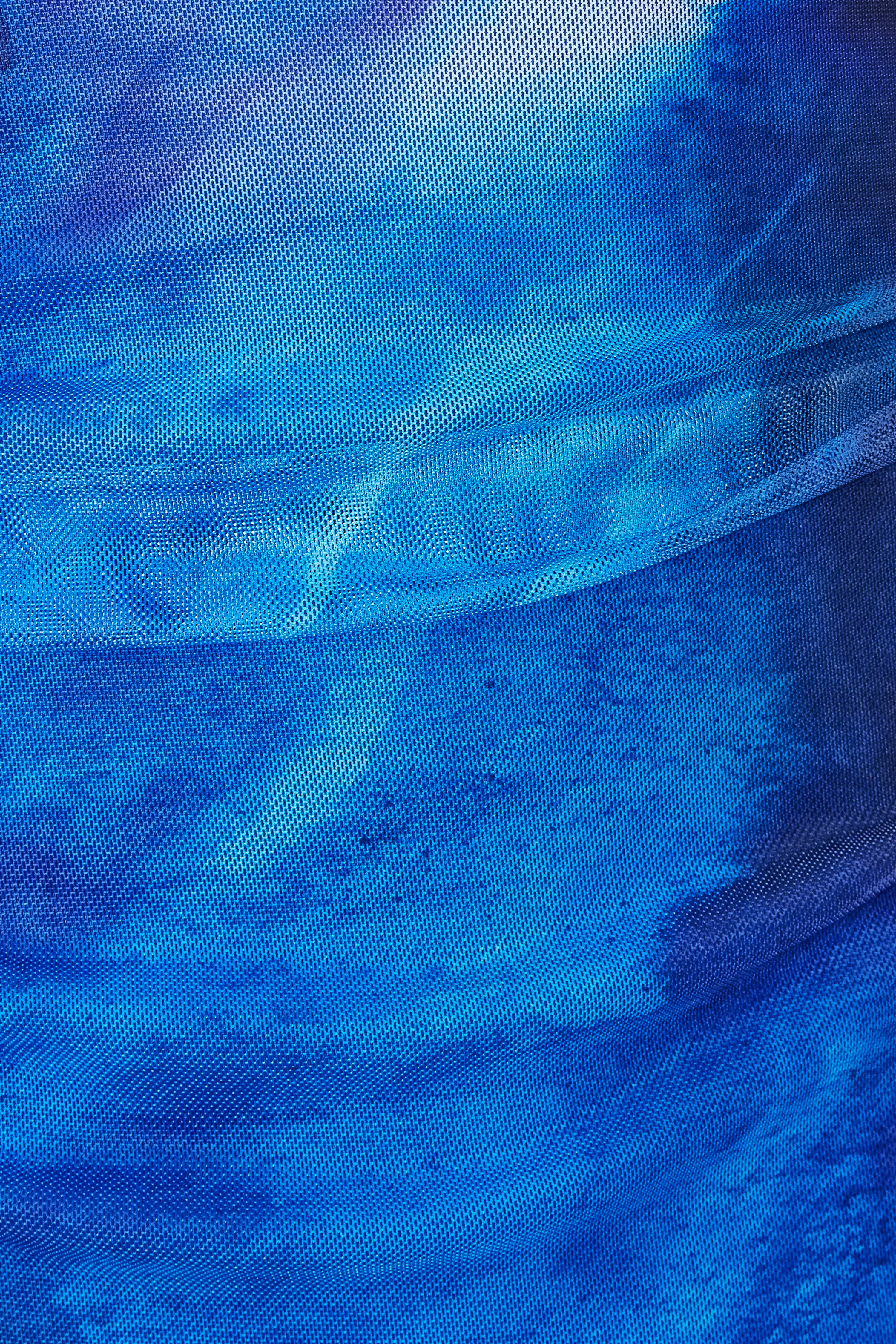 Curve Blue Marble Midaxi Dress