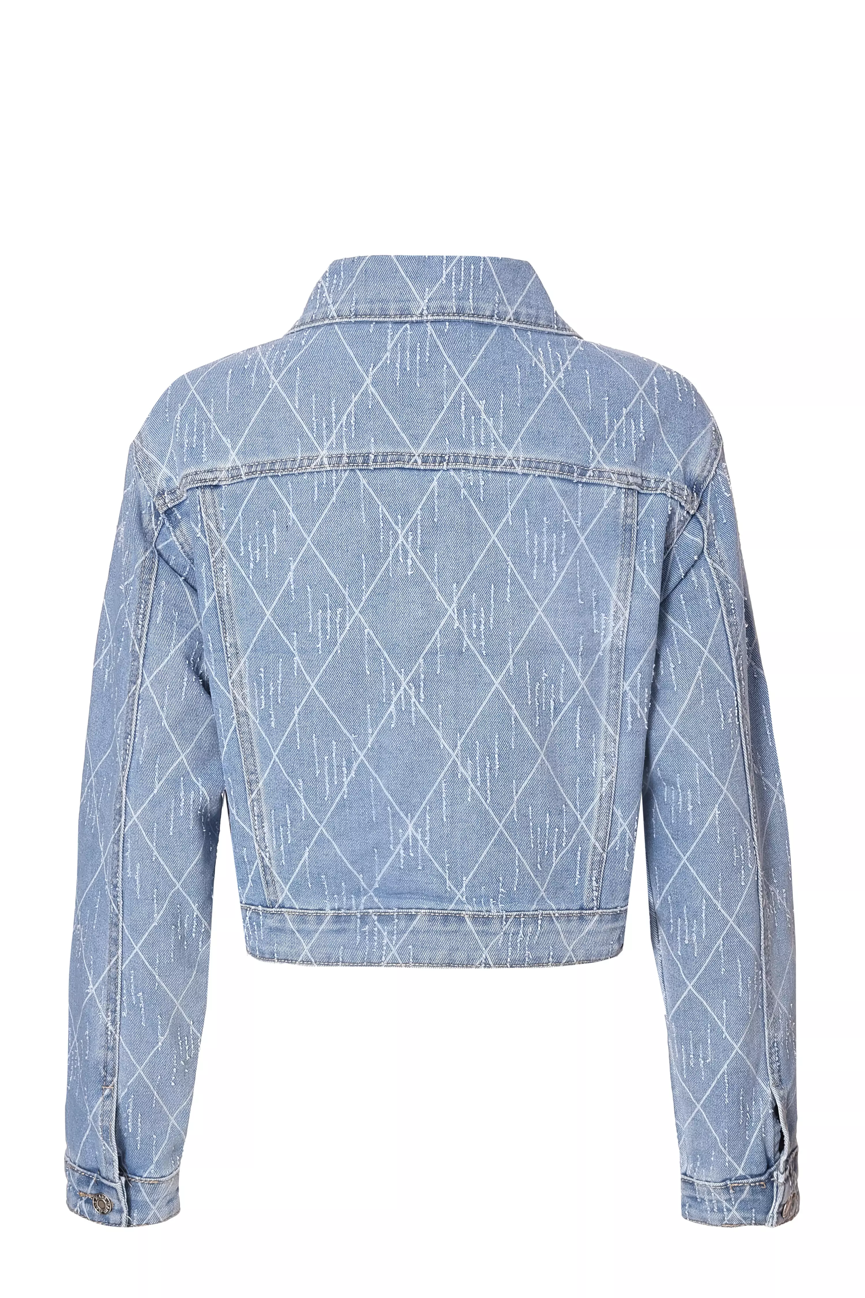 Denim Textured Jacket