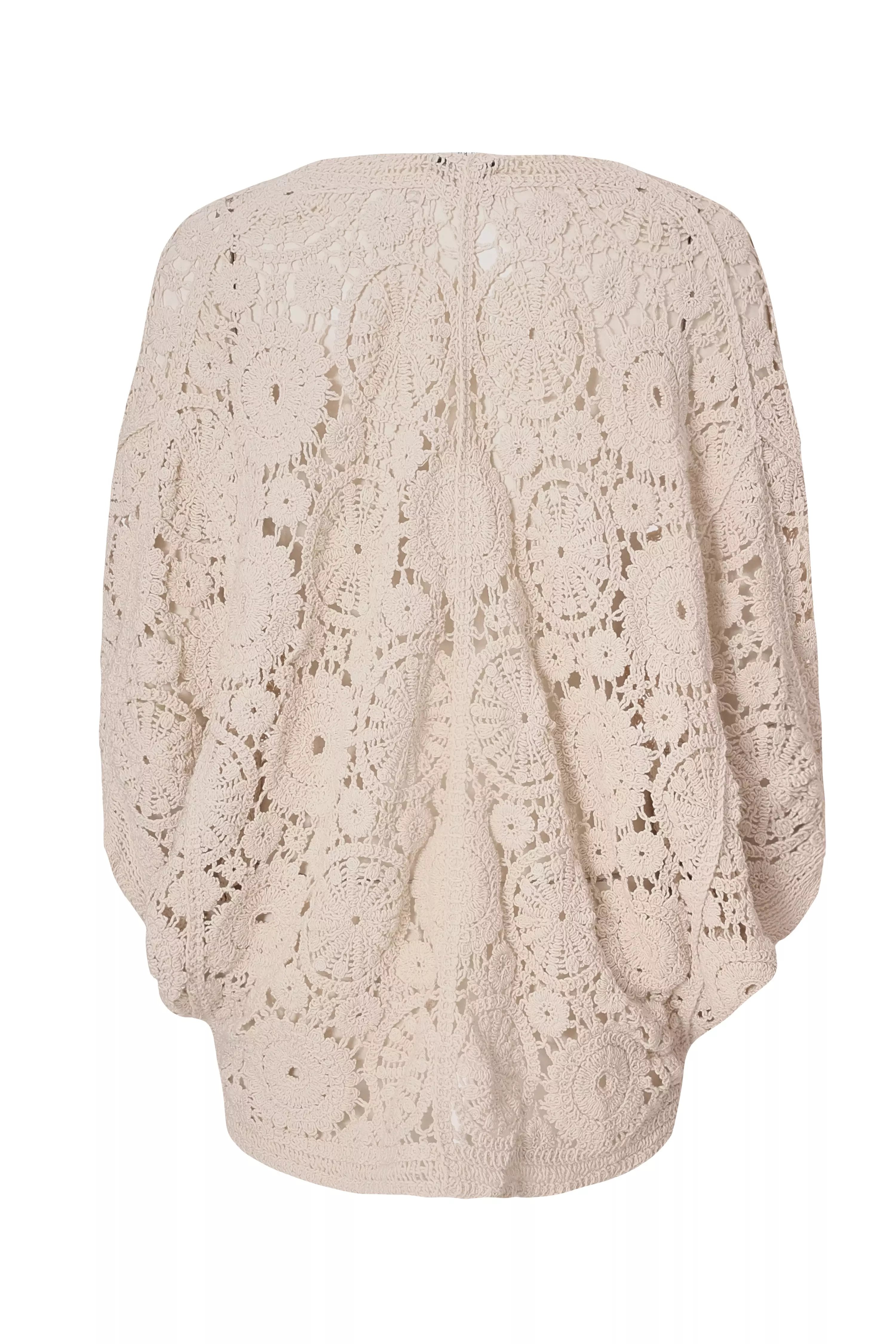 Stone Crochet Cardigan