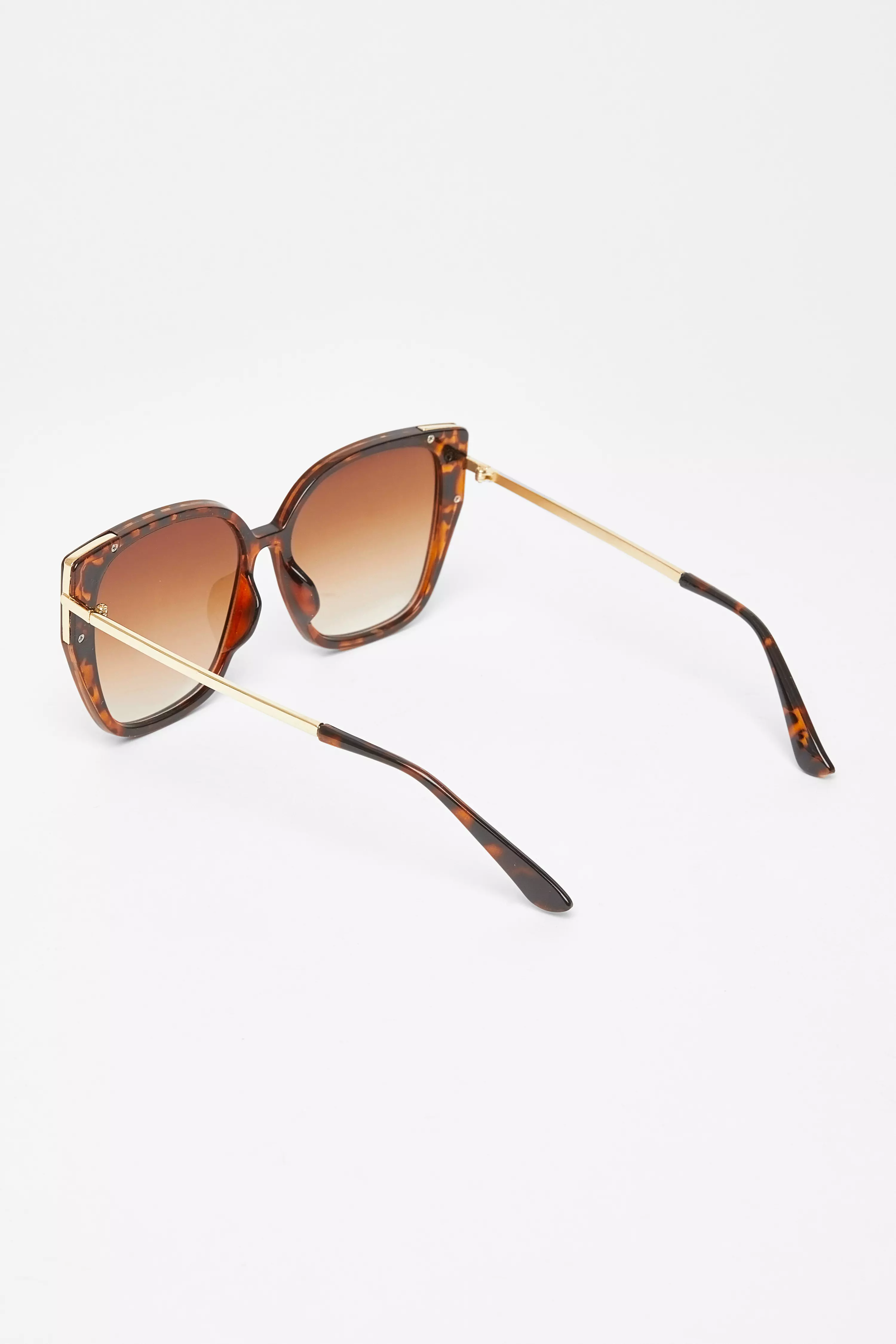 Brown Tortoiseshell Cat Eye Sunglasses