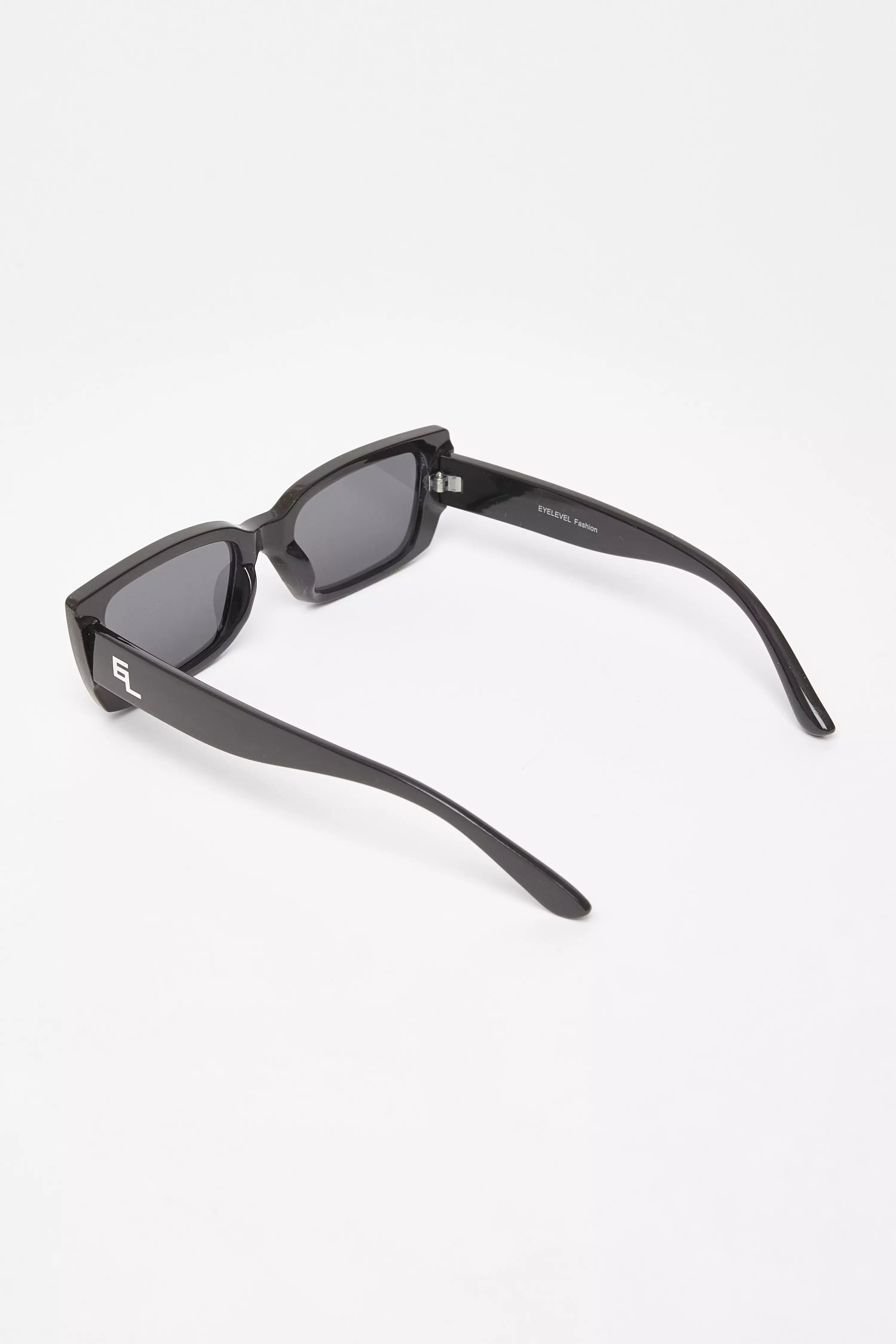 Black Rectangular Sunglasses