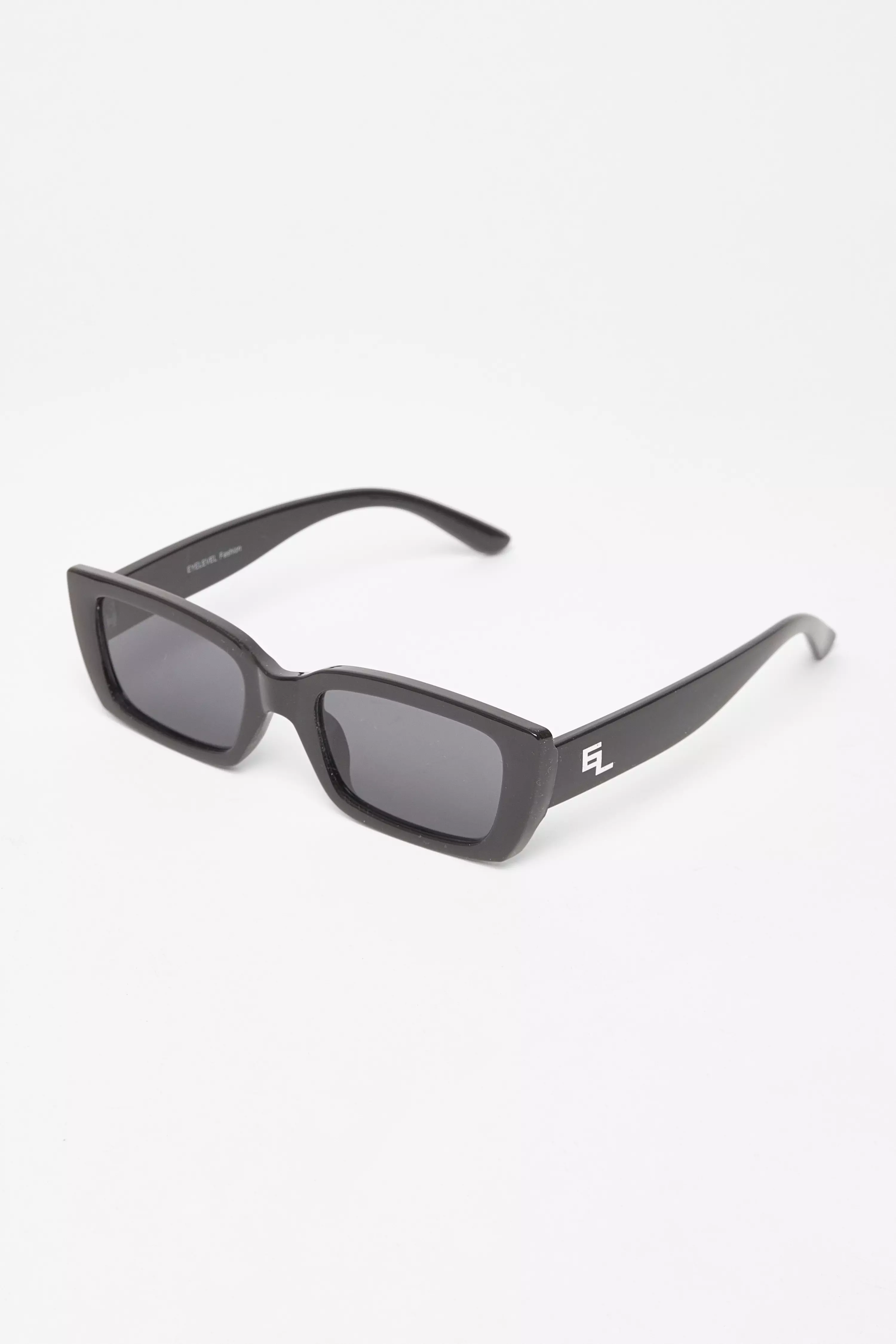 Black Rectangular Sunglasses