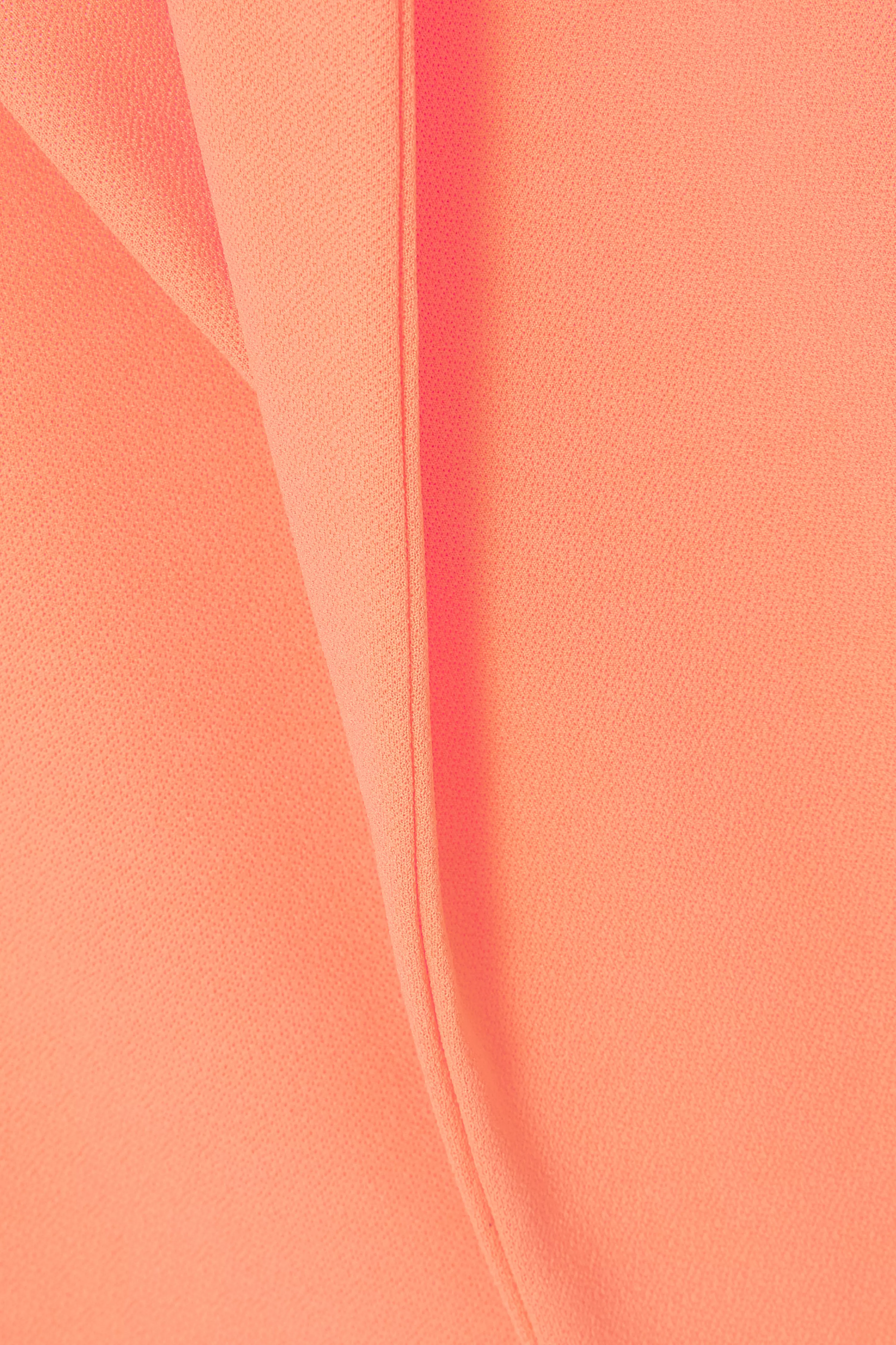 Petite Coral Ruched Sleeve Blazer