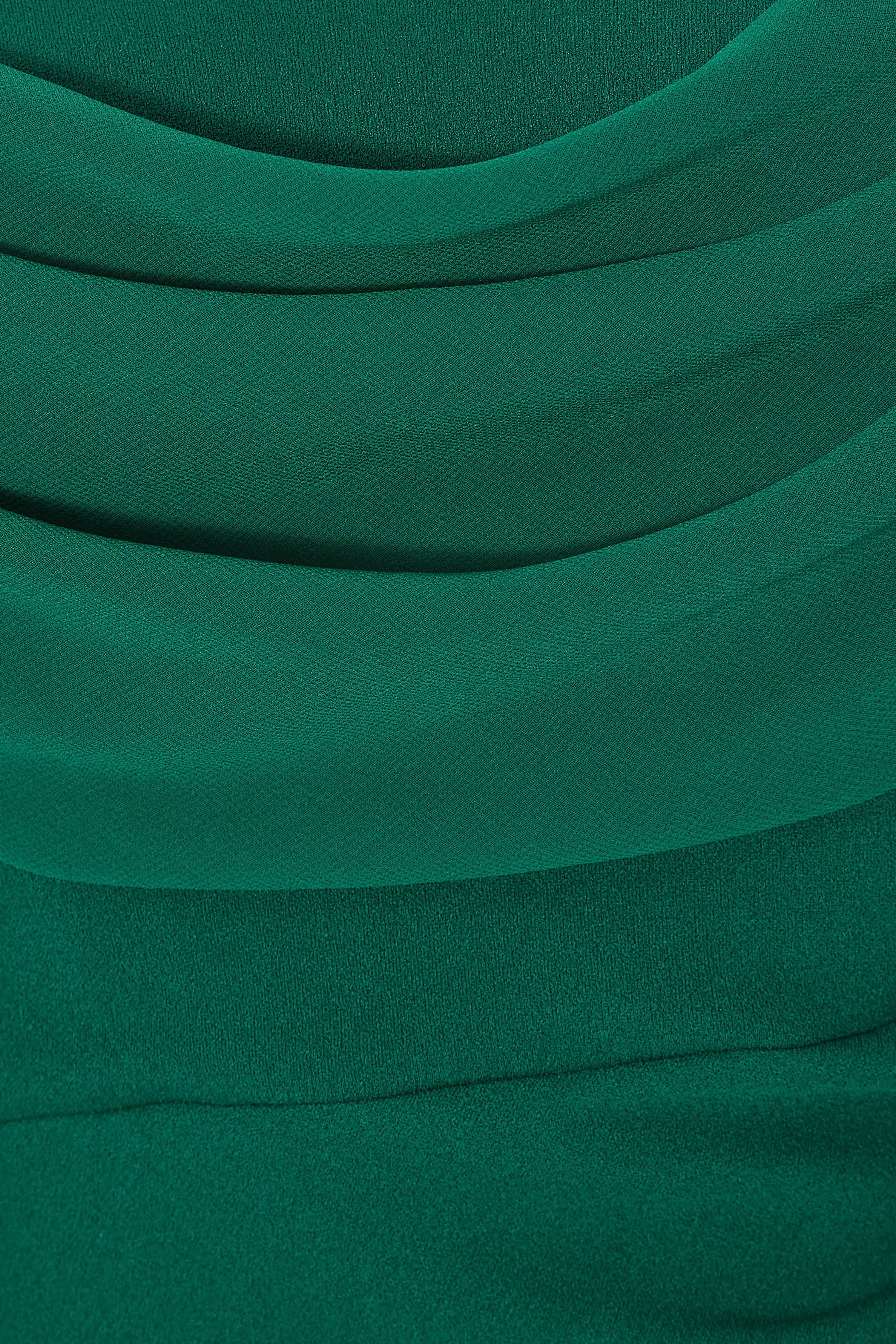 Petite Bottle Green Drop Sleeve Maxi Dress